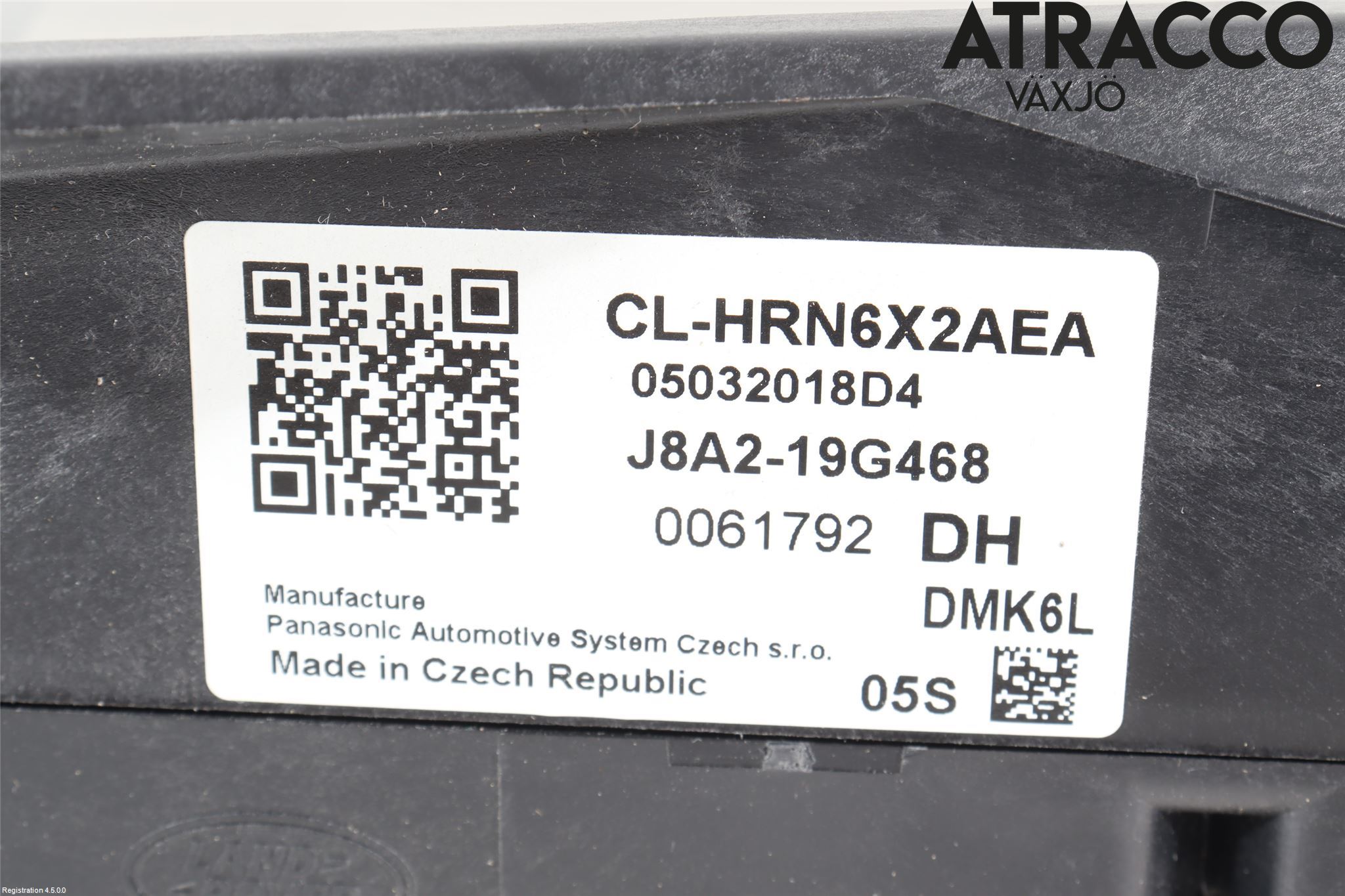 Landrover RANGE ROVER VELAR (L560) 17- Instrument Komb