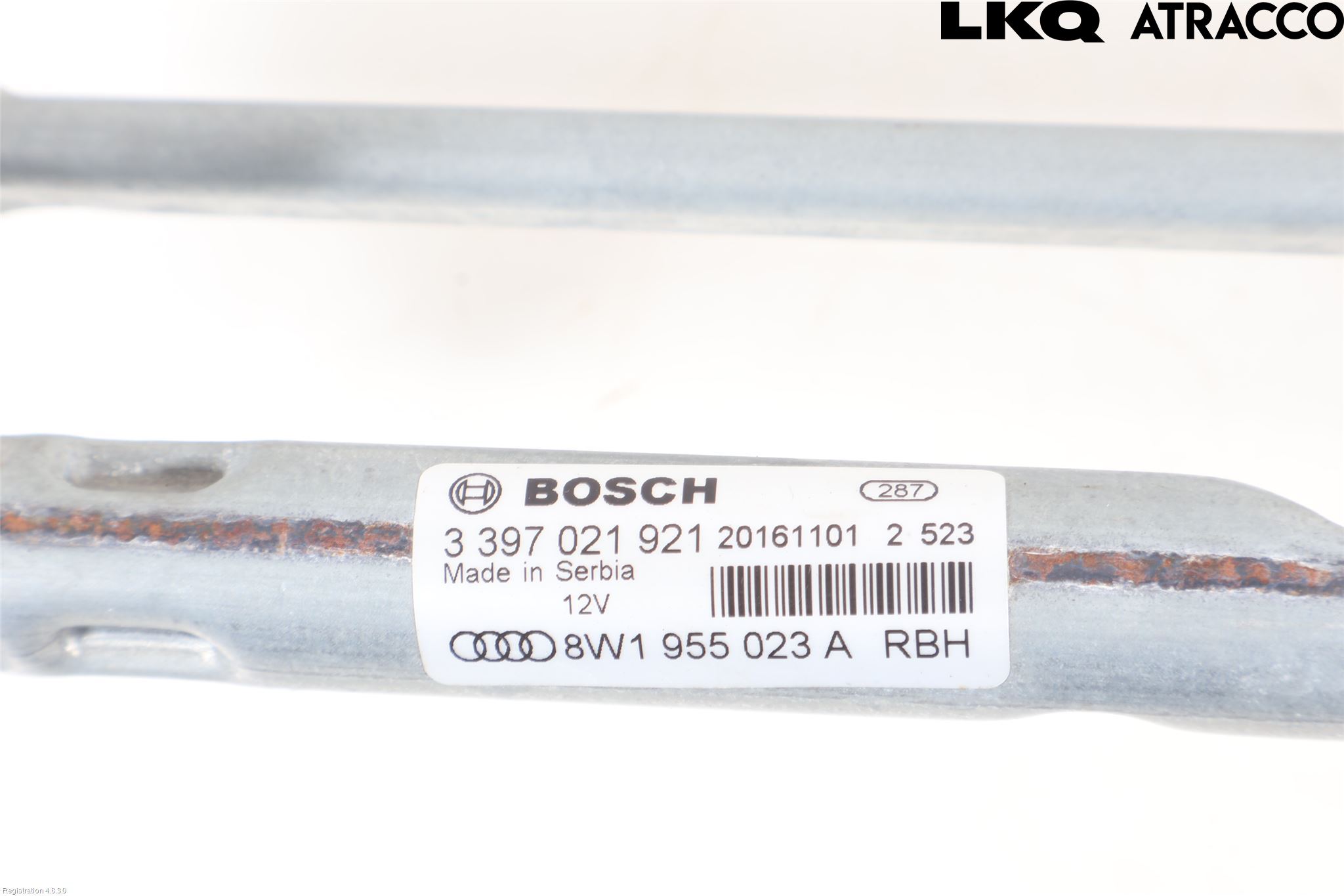 Audi A4/S4 B9 16-19 Torkarmekanism Vindruta