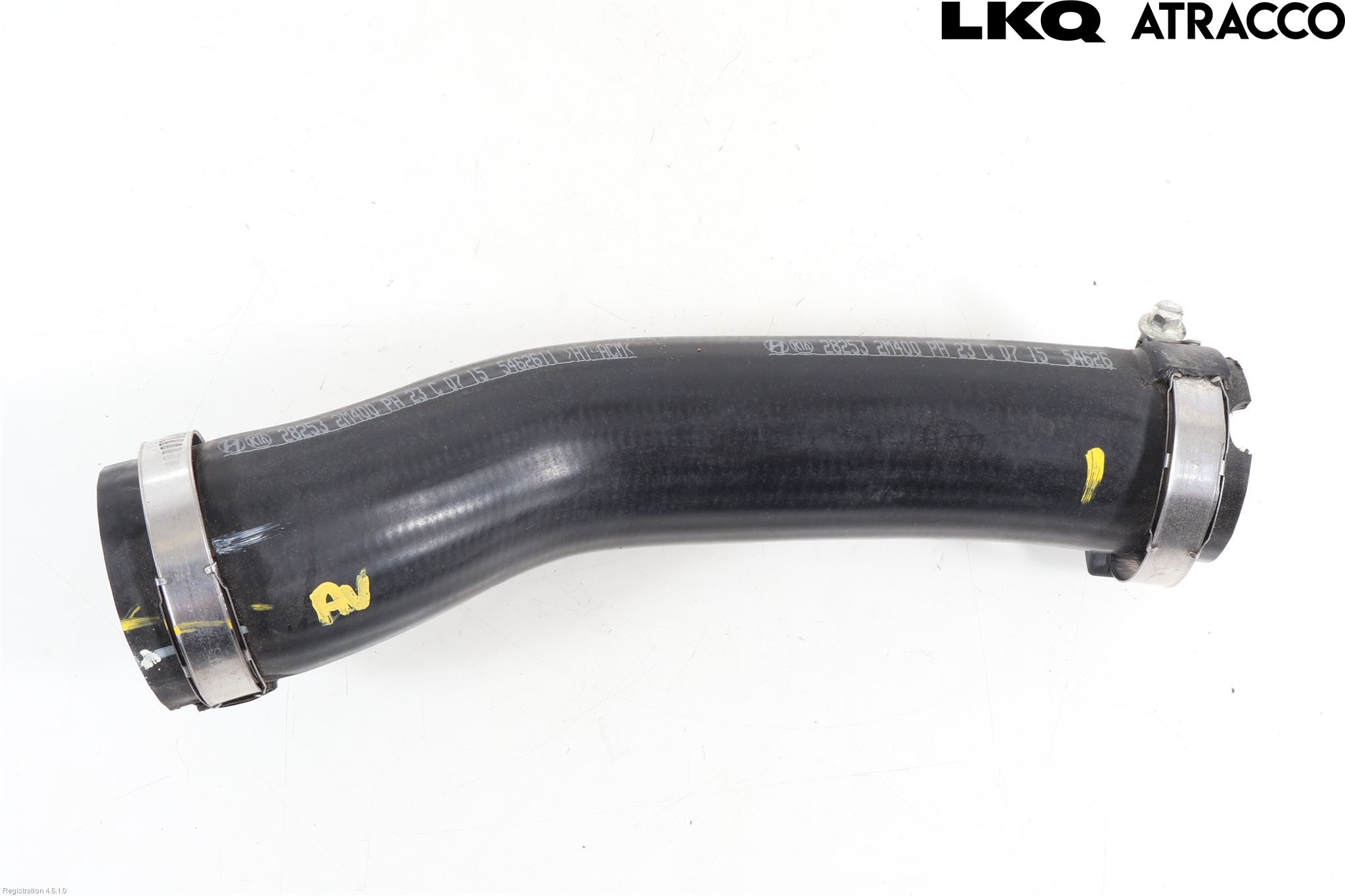 Hyundai TUCSON 05- Laddluft-Intercoolerrör