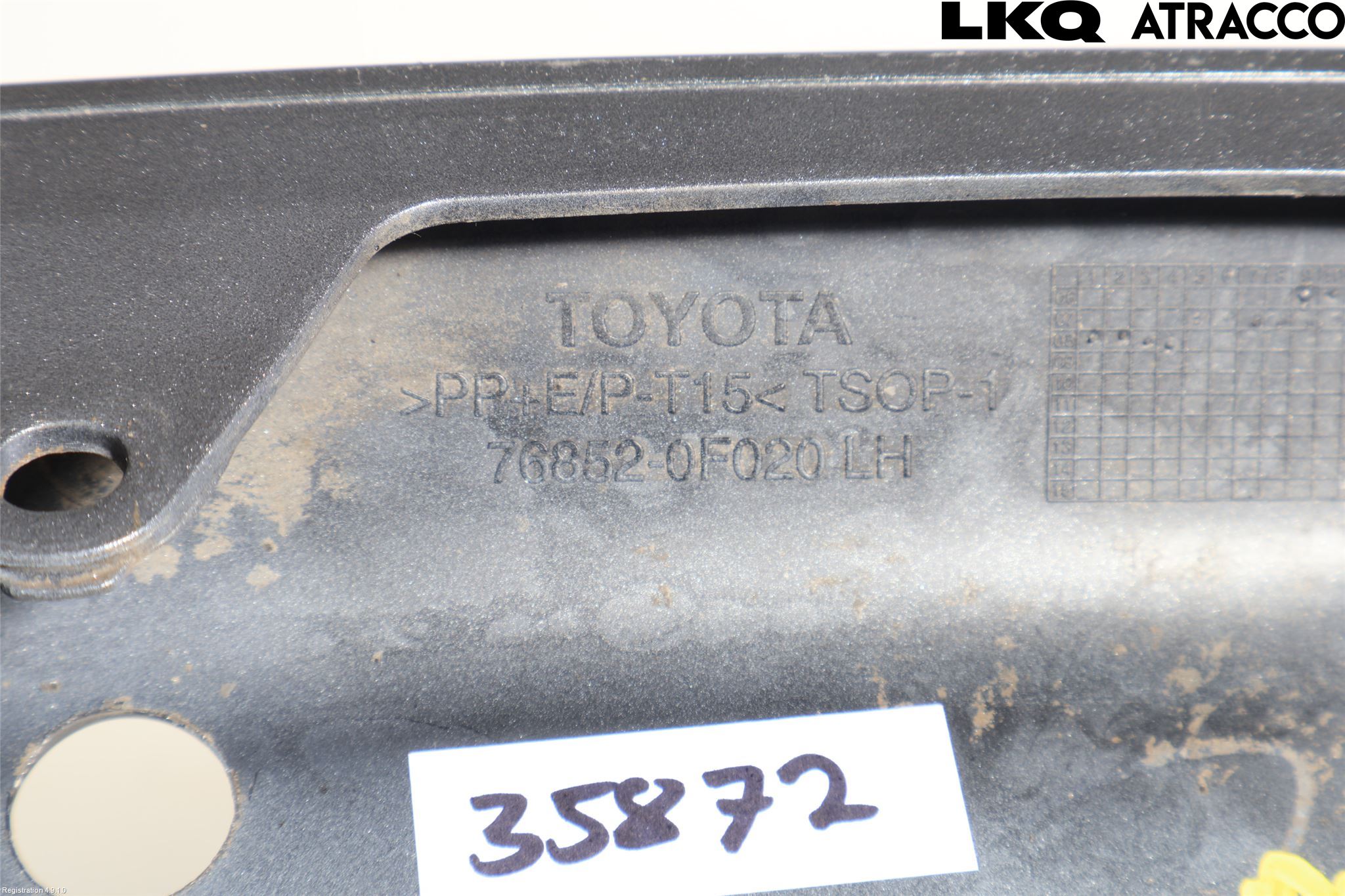 Toyota COROLLA VERSO 08-09 Stötfångardel Fram Vä