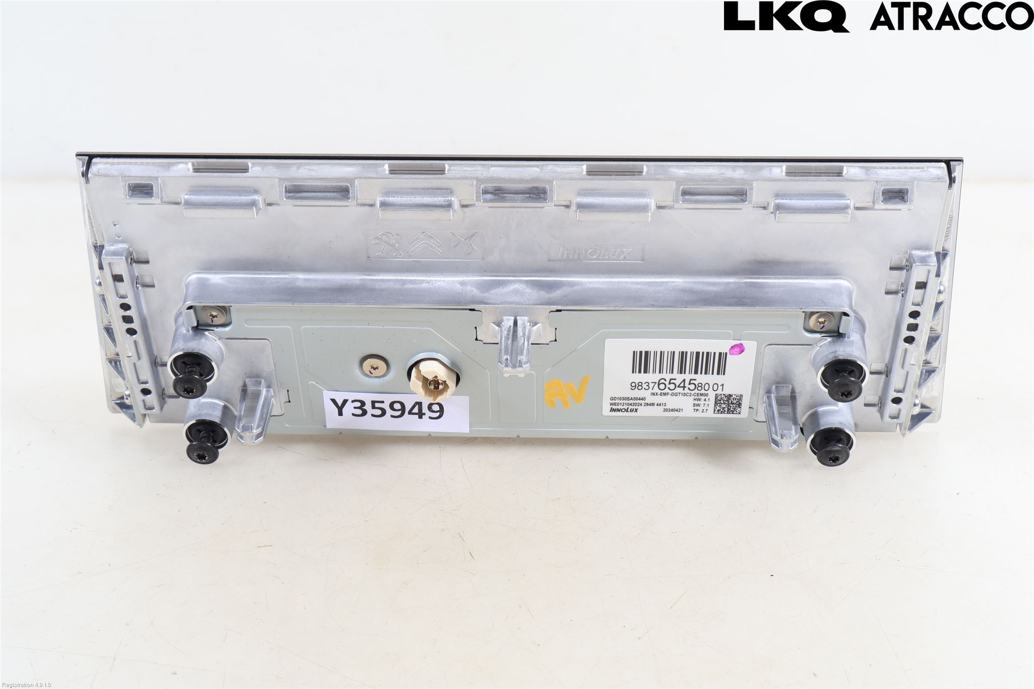 Peugeot 308/E-308 21- Multifunktionsdisplay