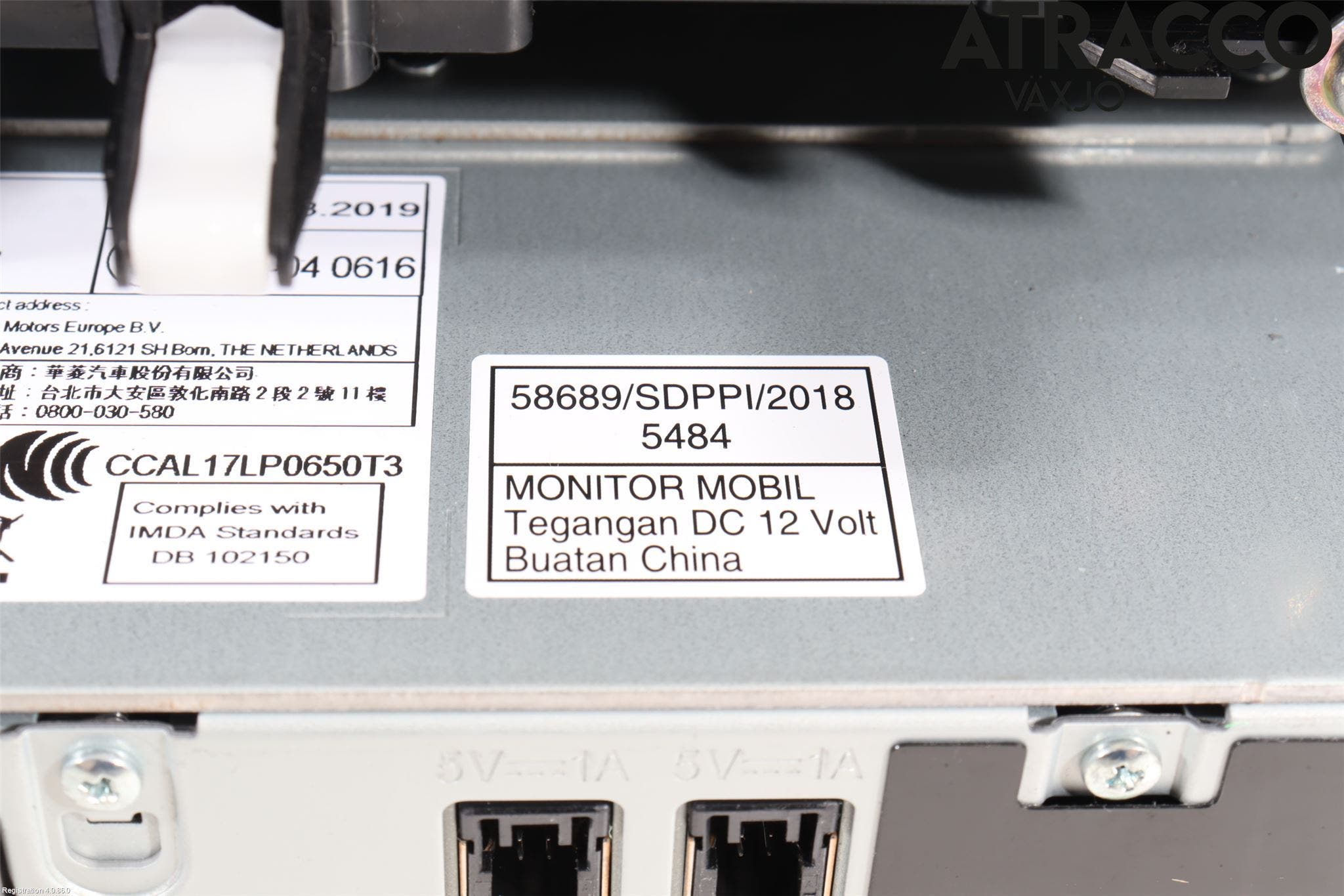 Mitsubishi ECLIPS CROSS Cd Radio - Multimediapanel