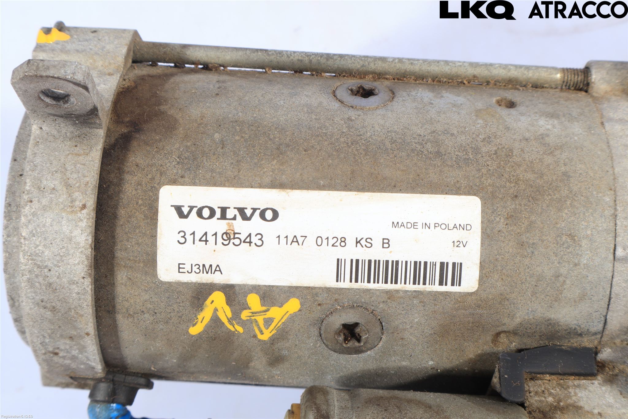 Volvo V40 12-19 Startmotor Diesel