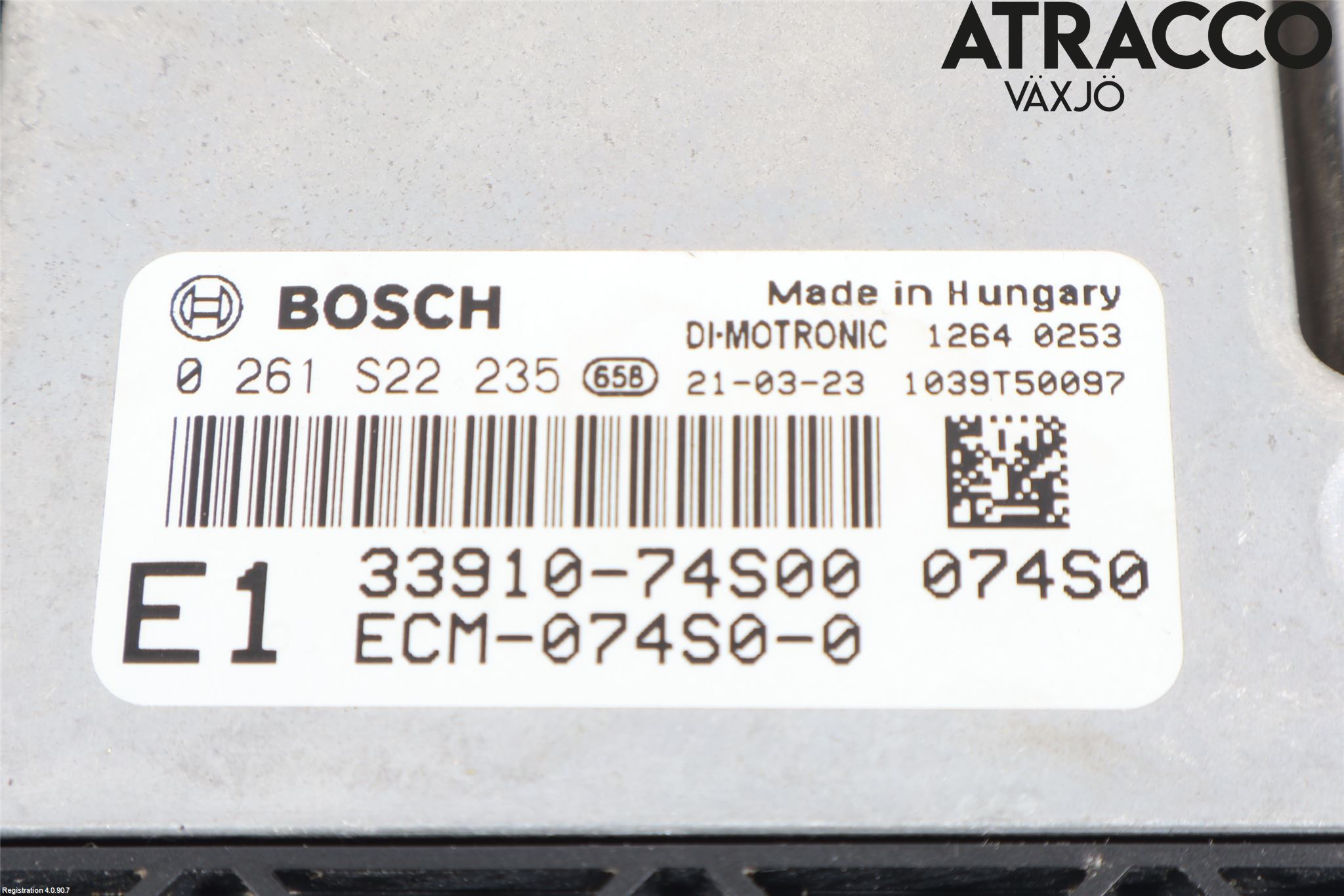 Suzuki VITARA 15- Styrenhet Insprut Bensin