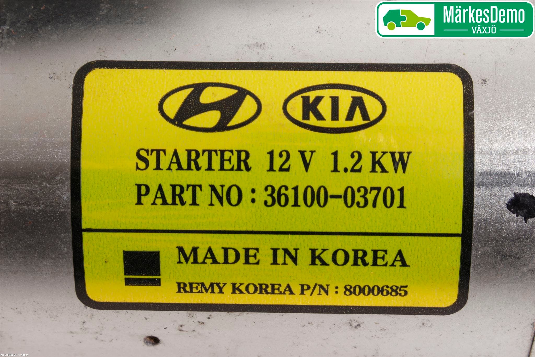 Hyundai i30 PD 17- Startmotor