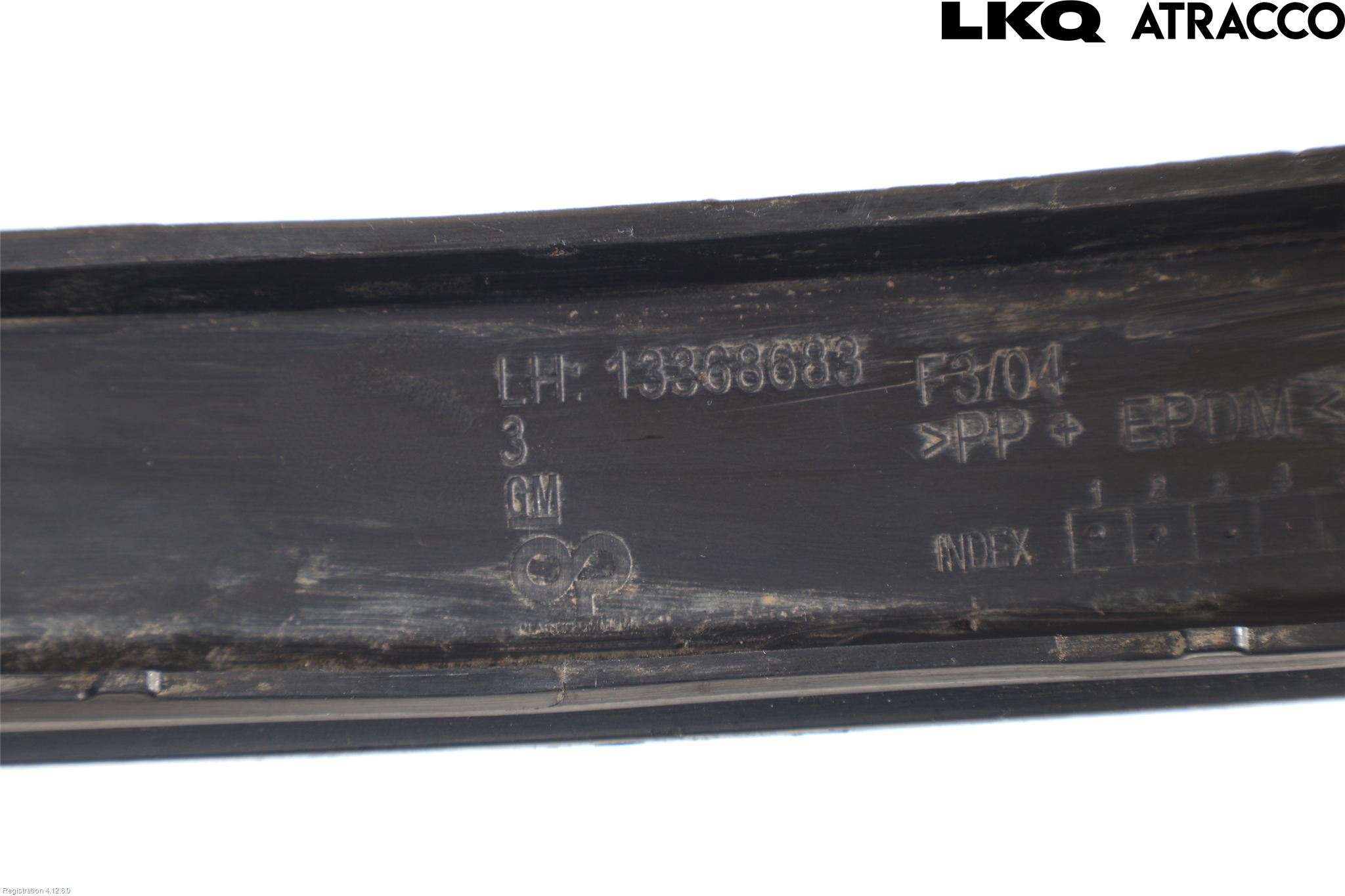 Opel ASTRA J 10-15 Hasplåt Plåt-Plast