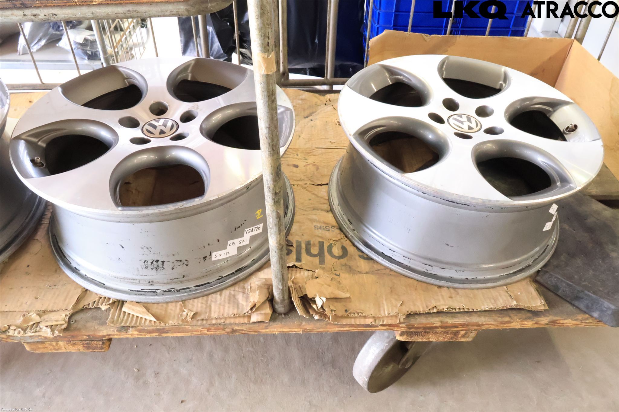 Volkswagen VW GOLF V 04-09 Fälgsats Aluminium