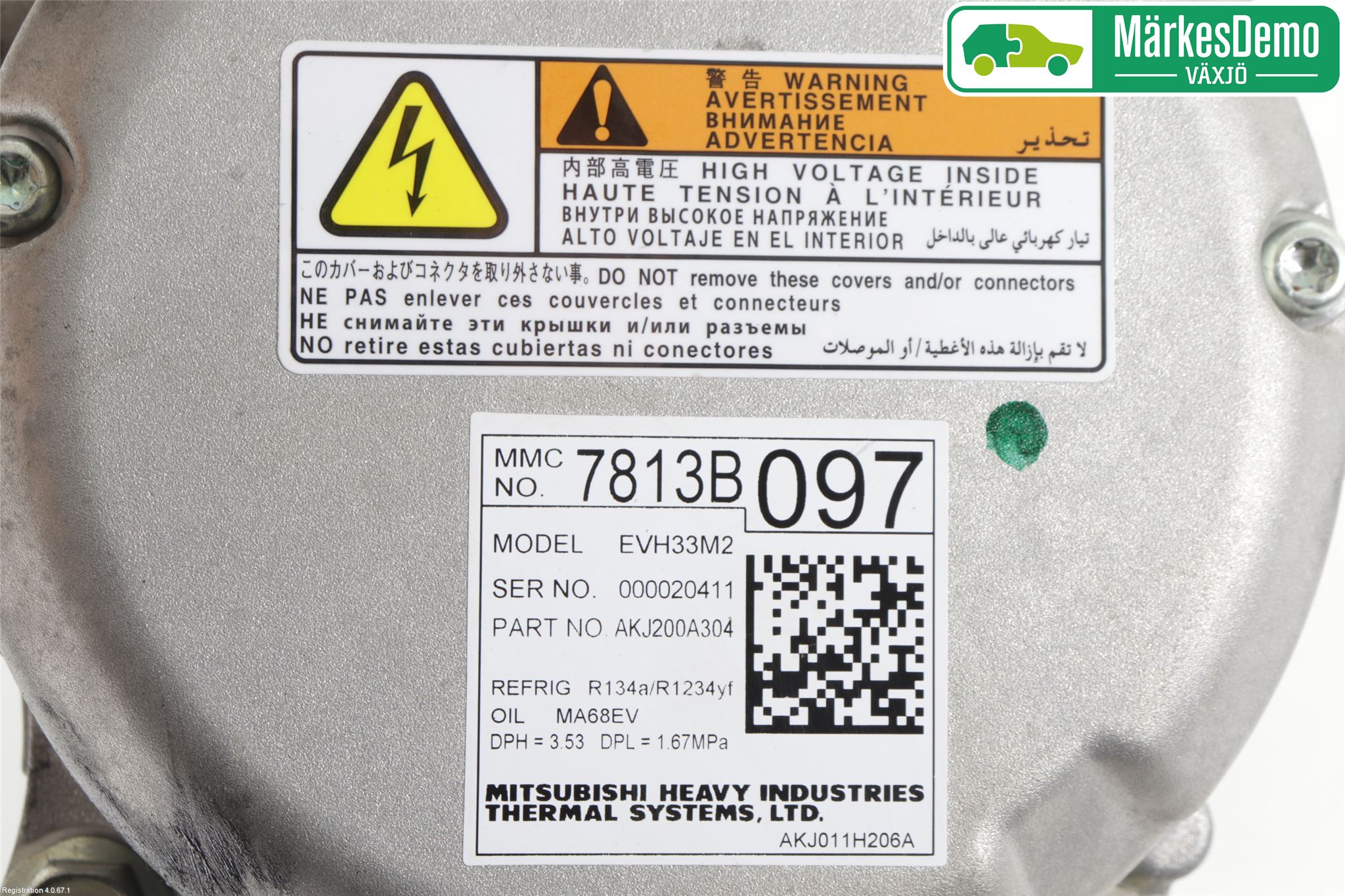 Mitsubishi OUTLANDER 13-21 Ac Kompressor