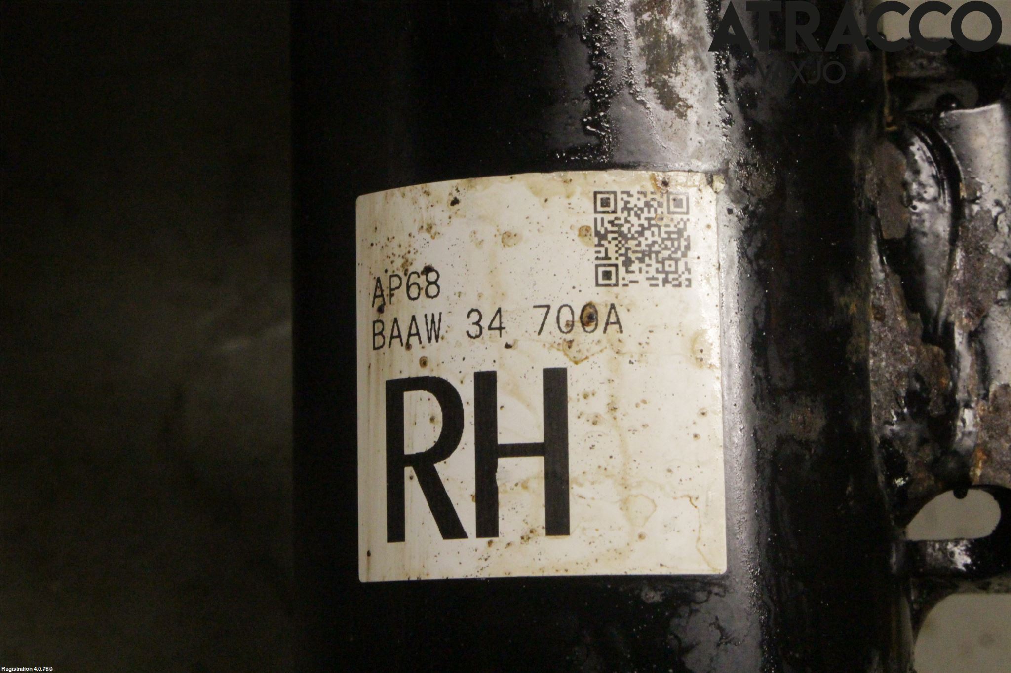 Mazda 3 III 14-19 Fjäderben Fram Höger