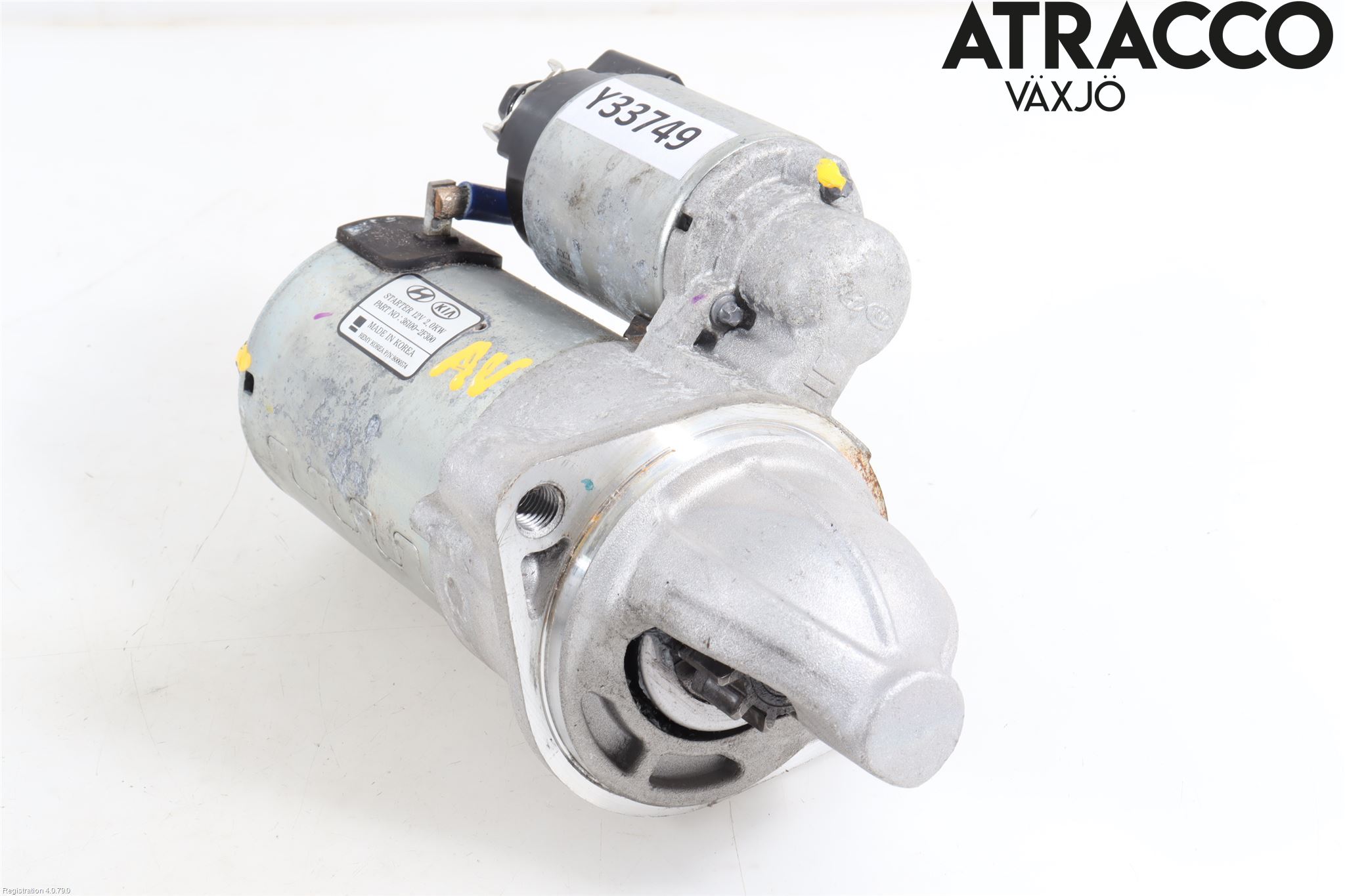 Hyundai TUCSON 05- Startmotor Diesel