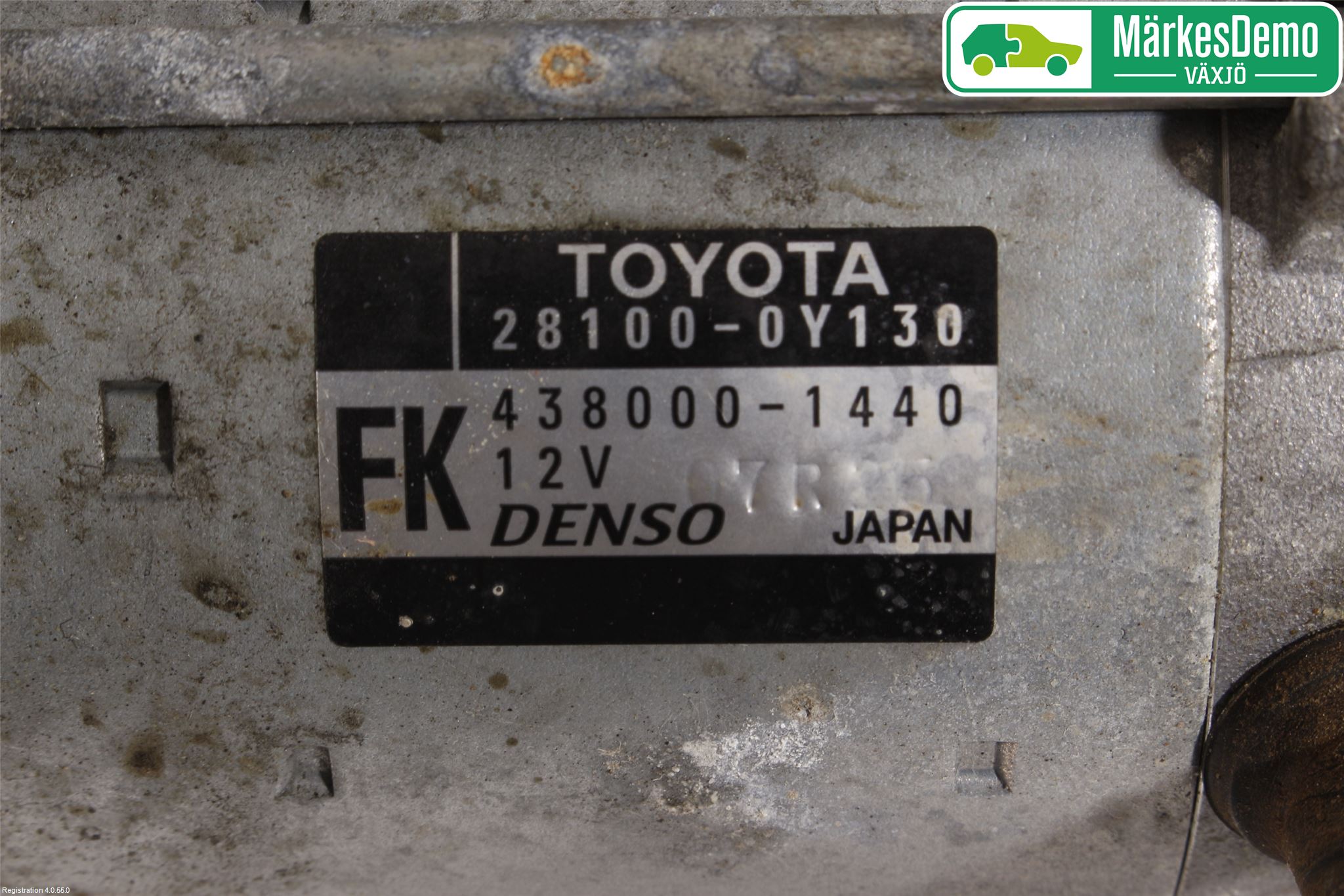 Toyota C-HR 16-23 Startmotor
