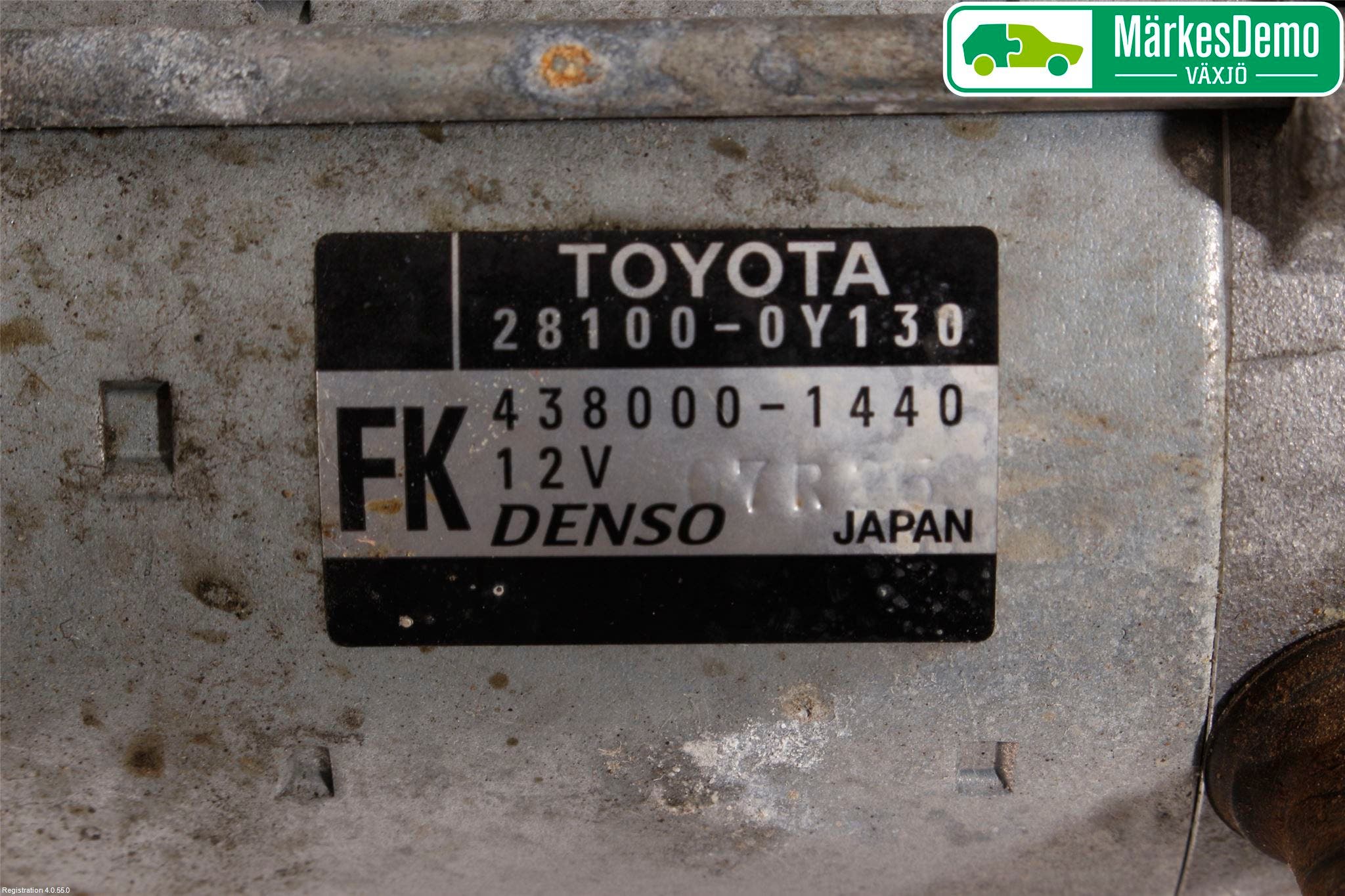 Toyota C-HR 16-23 Startmotor