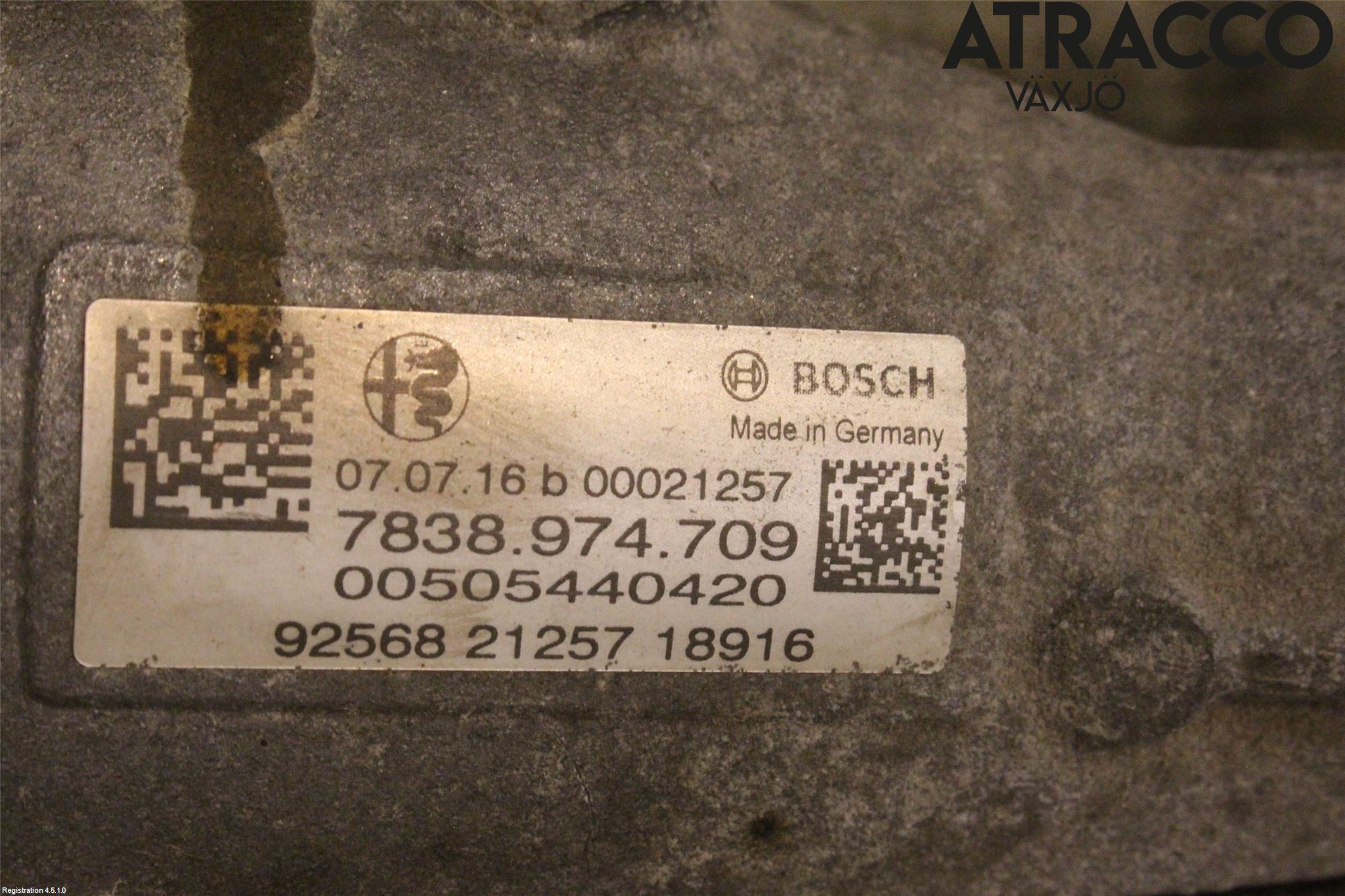 Alfa GIULIA Styrväxel-Snäcka Elektrisk