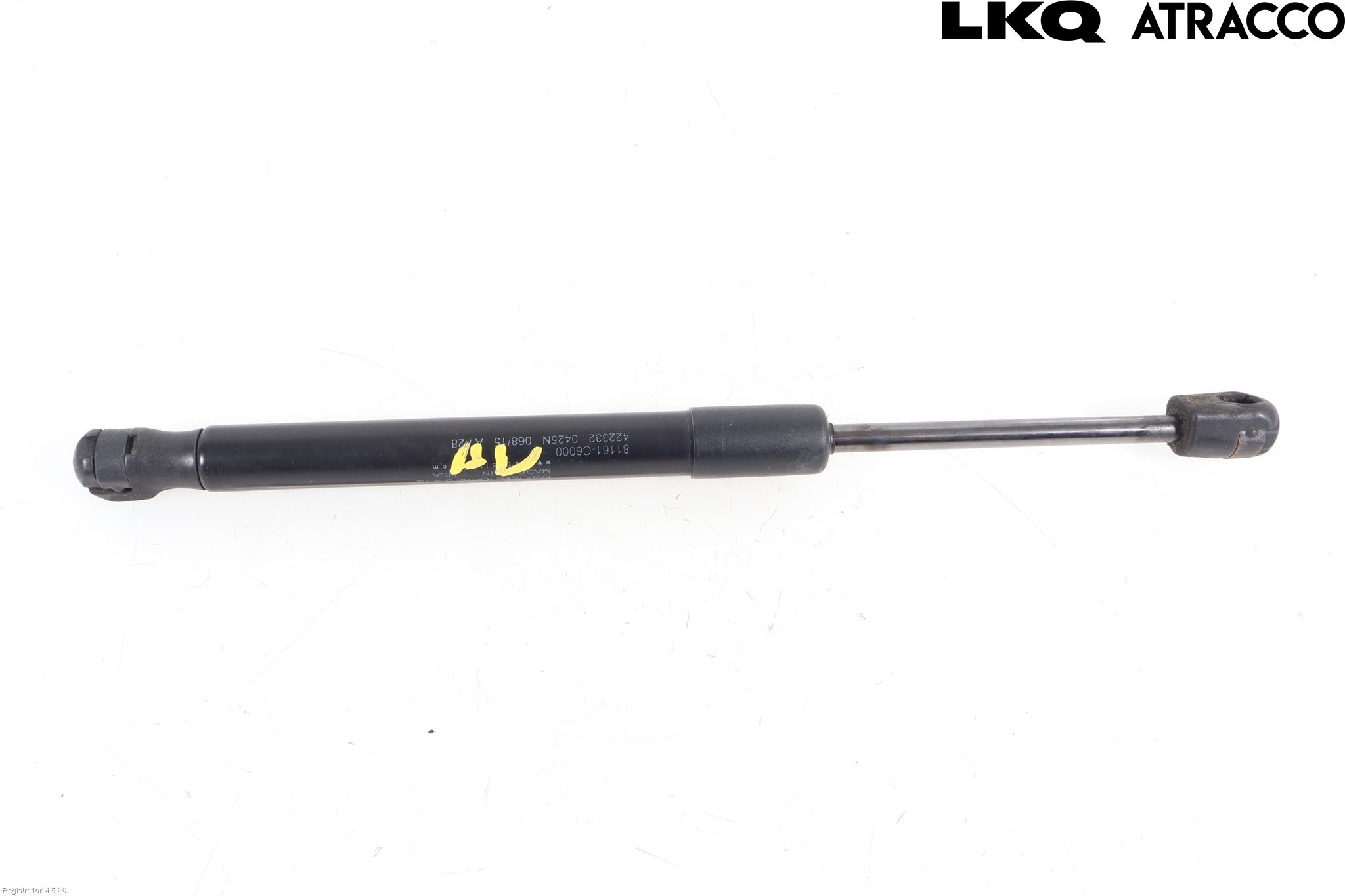 Kia SORENTO 15-20 Gasfjäder Motorhuv