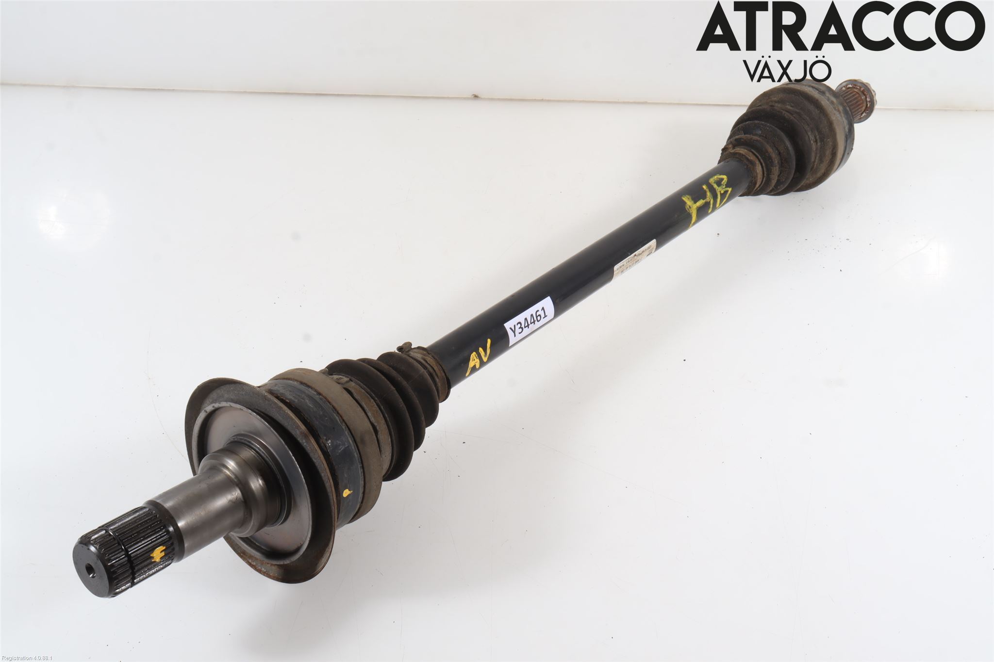 BMW 5 GT F07 09-17 Drivaxel Bak Höger