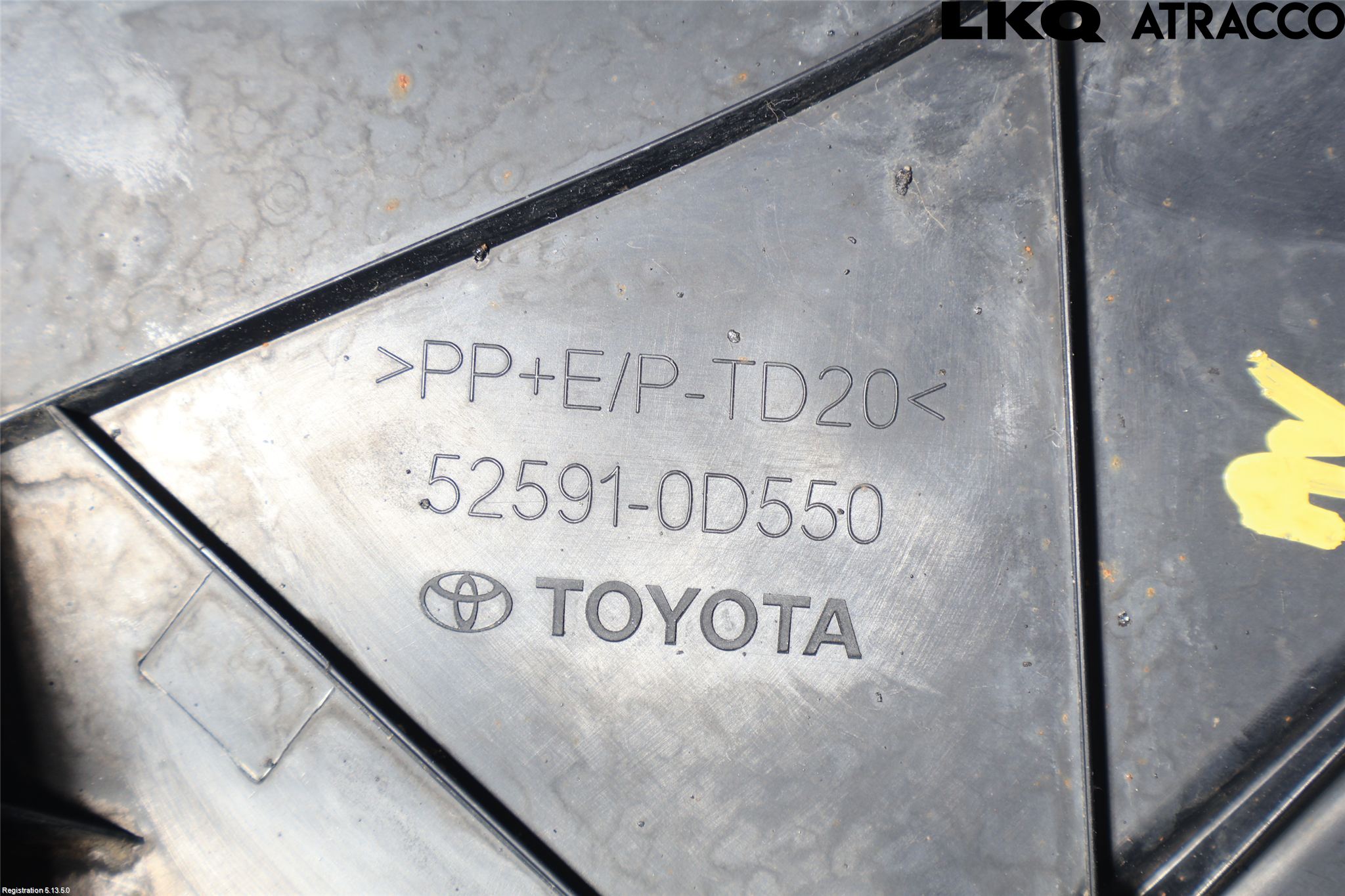 Toyota YARIS XP21 20- Skärm Inner