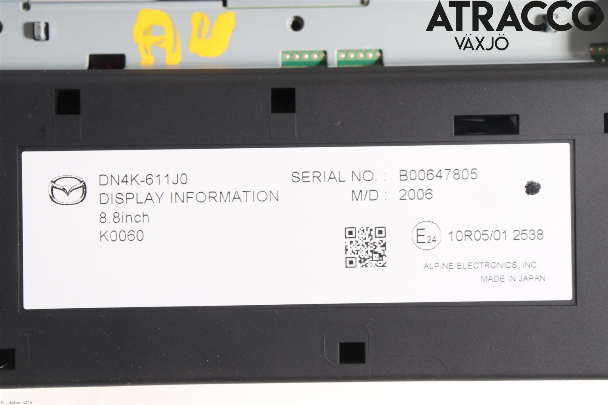 Mazda MX-30 20- Cd Radio - Multimediapanel