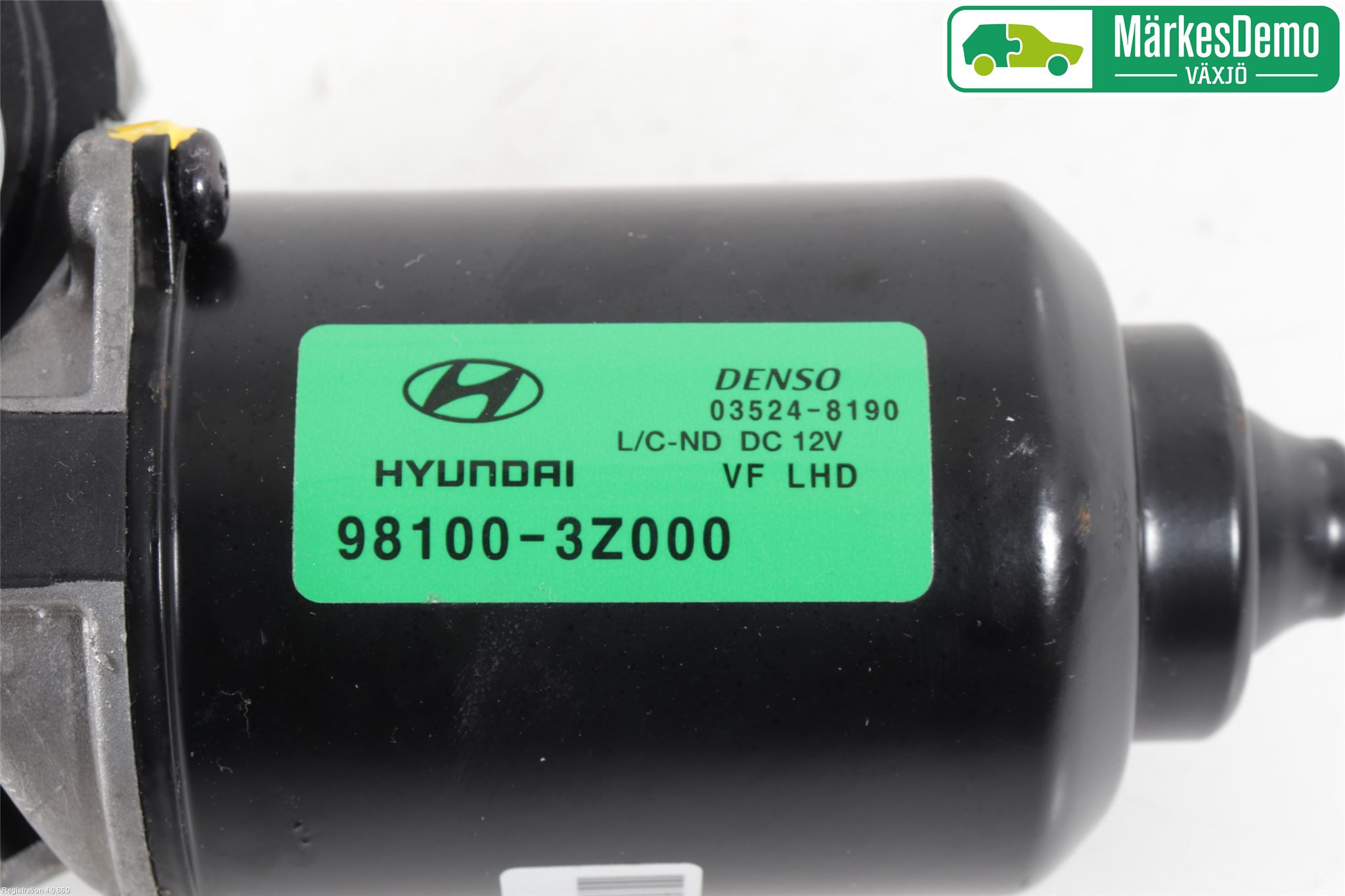 Hyundai i40 16-18 Torkarmotor Vindruta