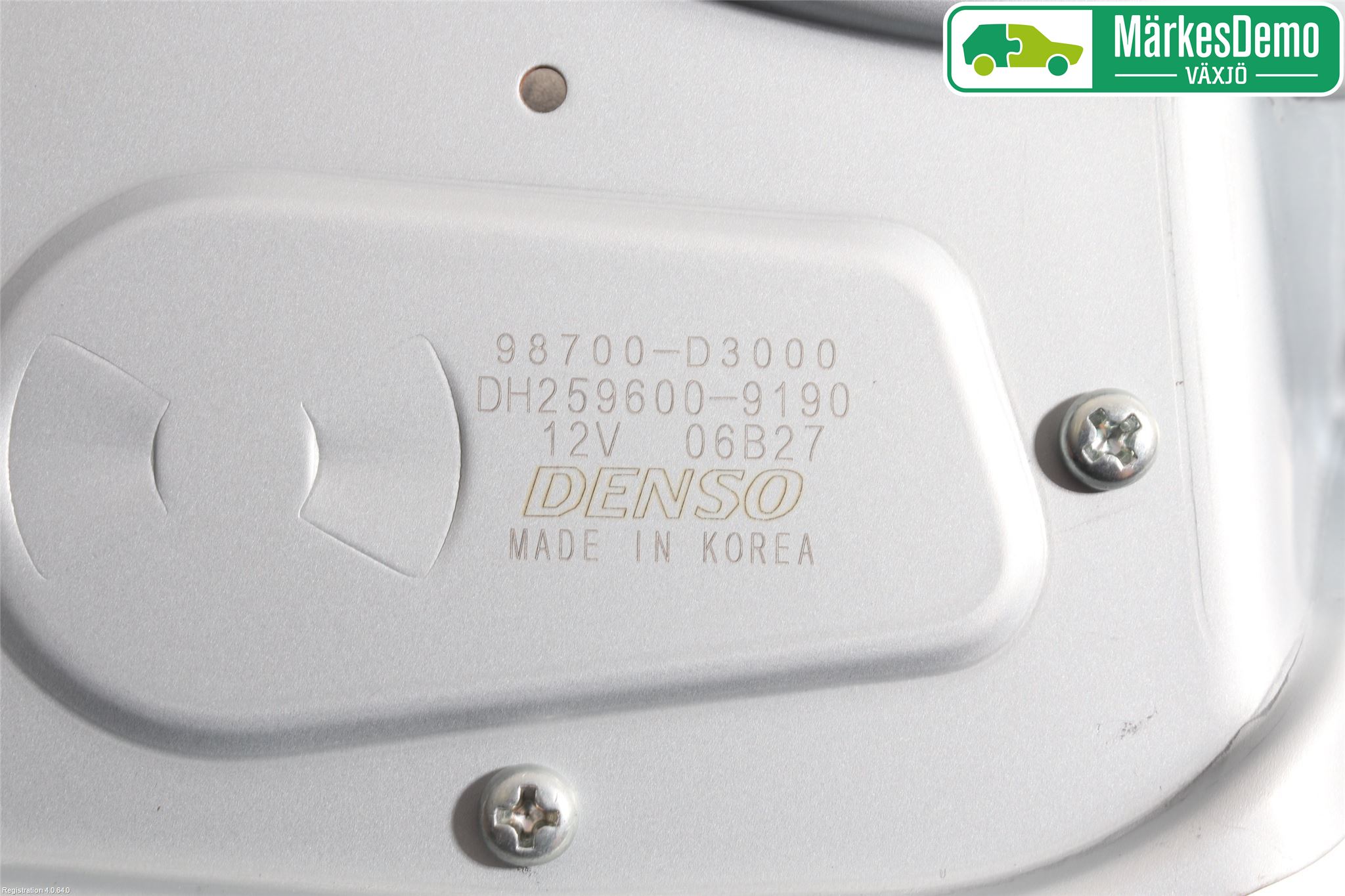 Hyundai TUCSON 05- Torkarmotor Baklucka