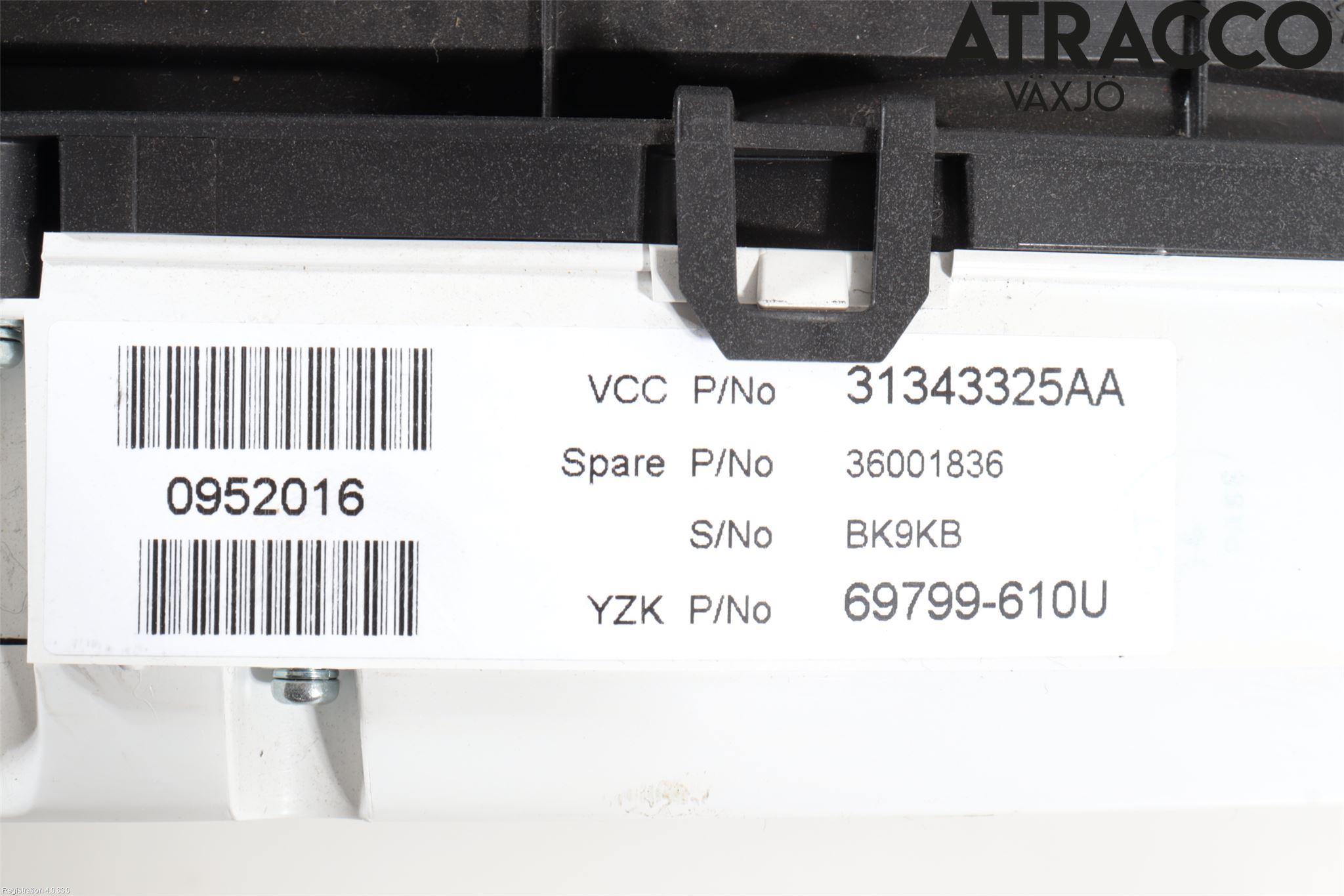 Volvo V70 08-13 Instrument Komb