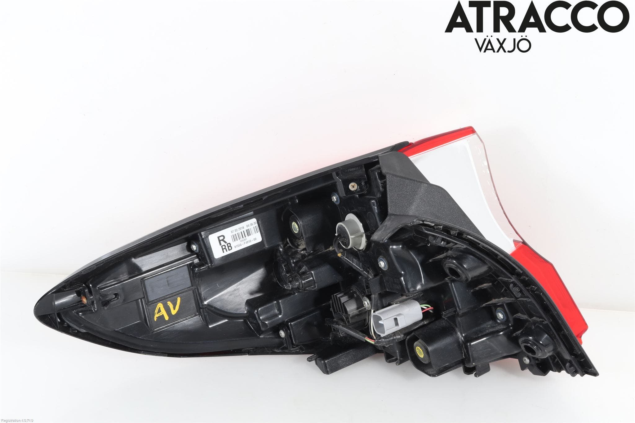 Toyota C-HR 16-23 Bakljus Höger