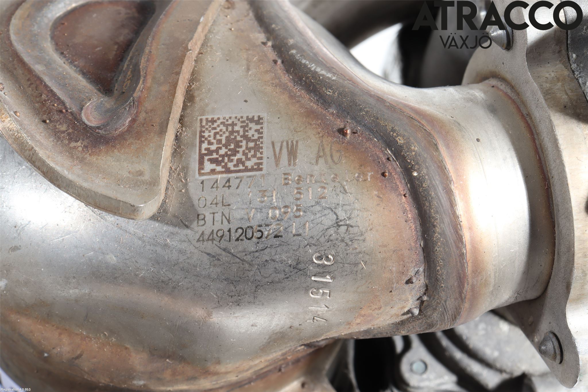 Volkswagen VW PASSAT 15-19 Avgaskylare