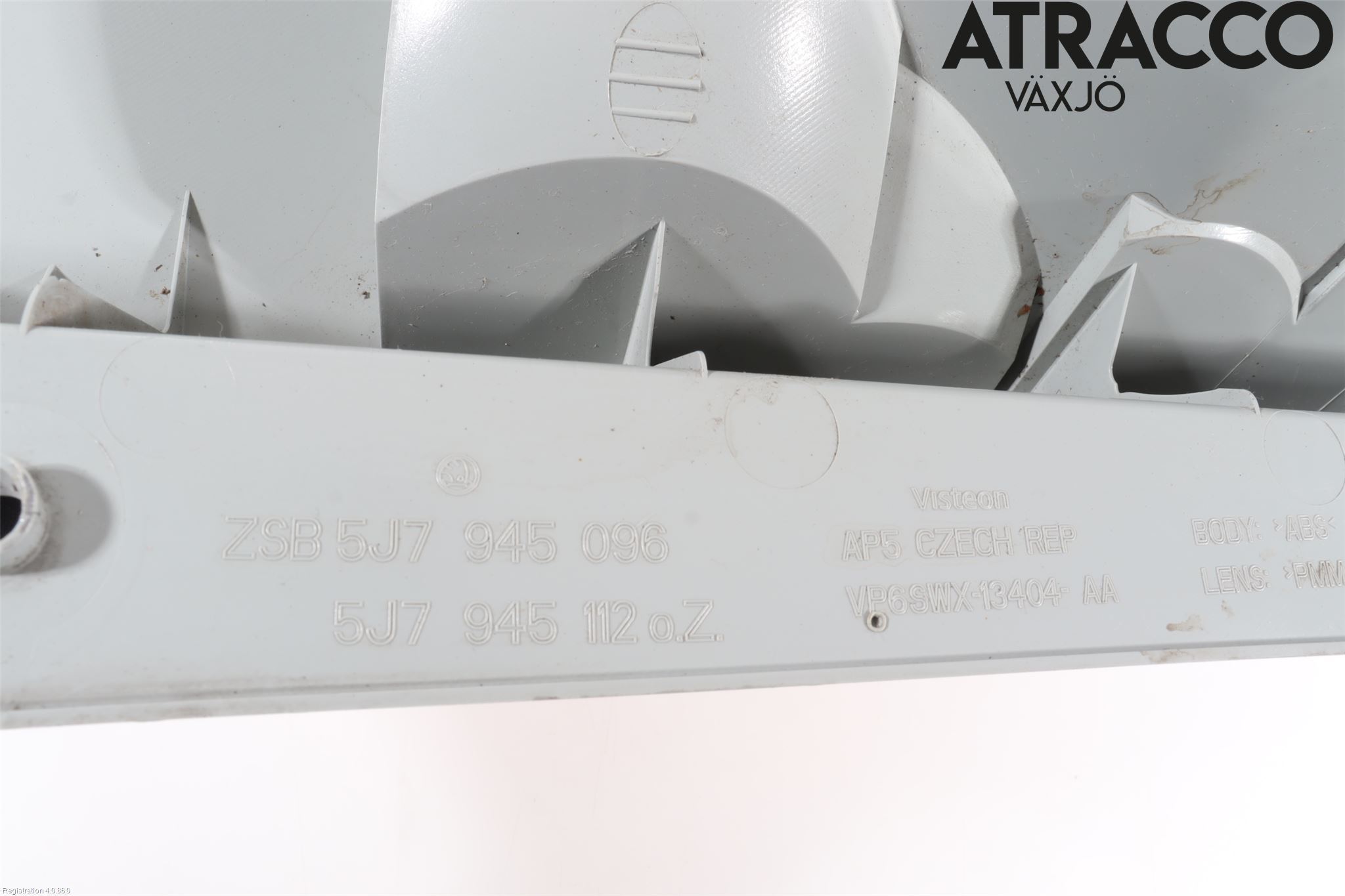 Skoda ROOMSTER Bakljus Höger