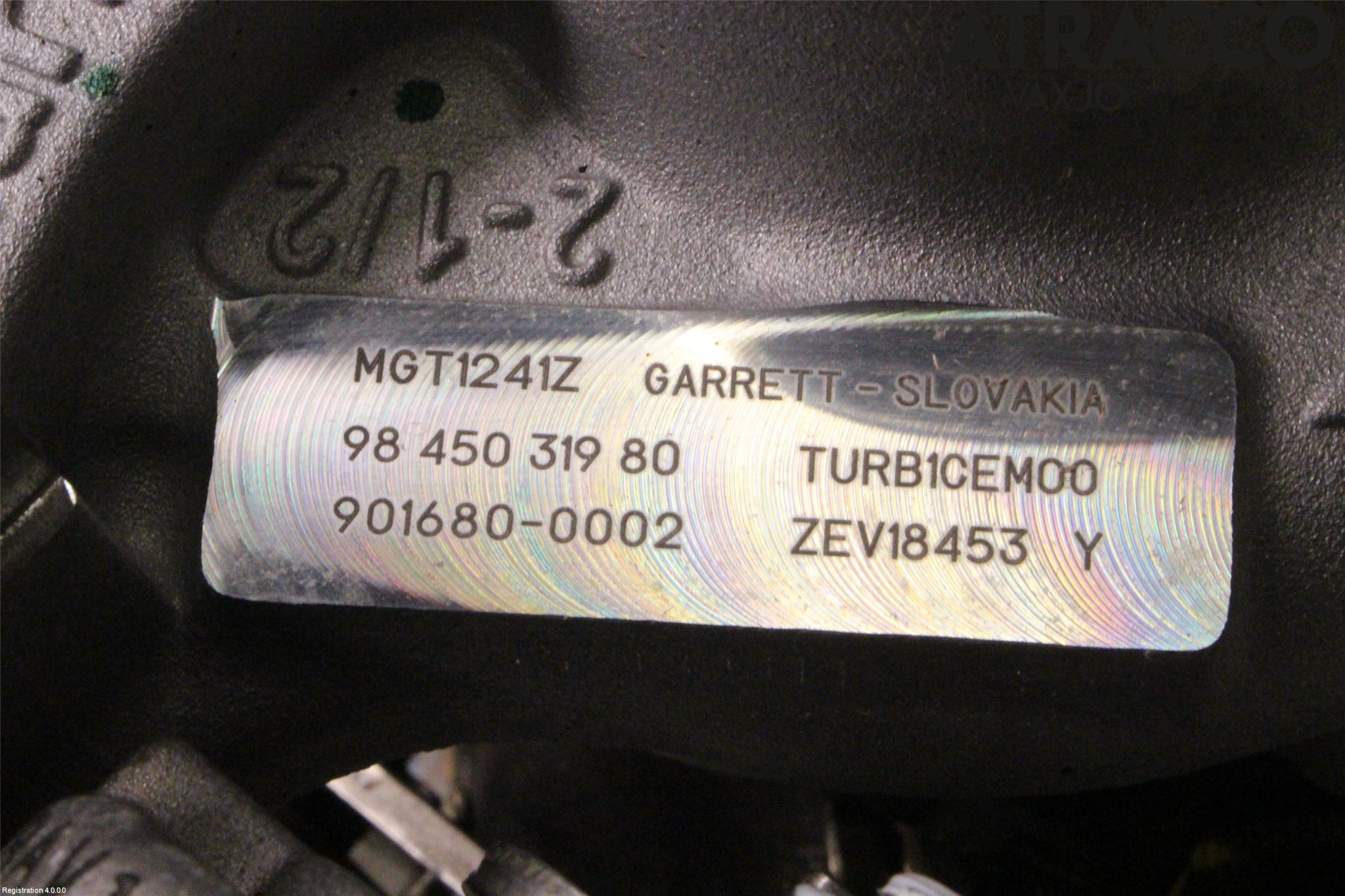 Peugeot 208/E-208 20- Turboaggregat