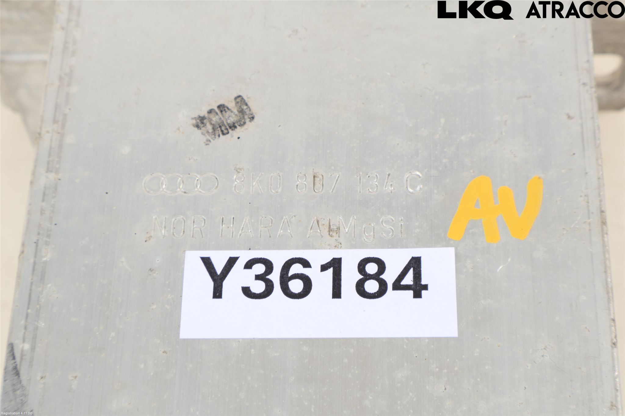 Audi A4/S4 08-11 Stötfångarbärjärn Fram