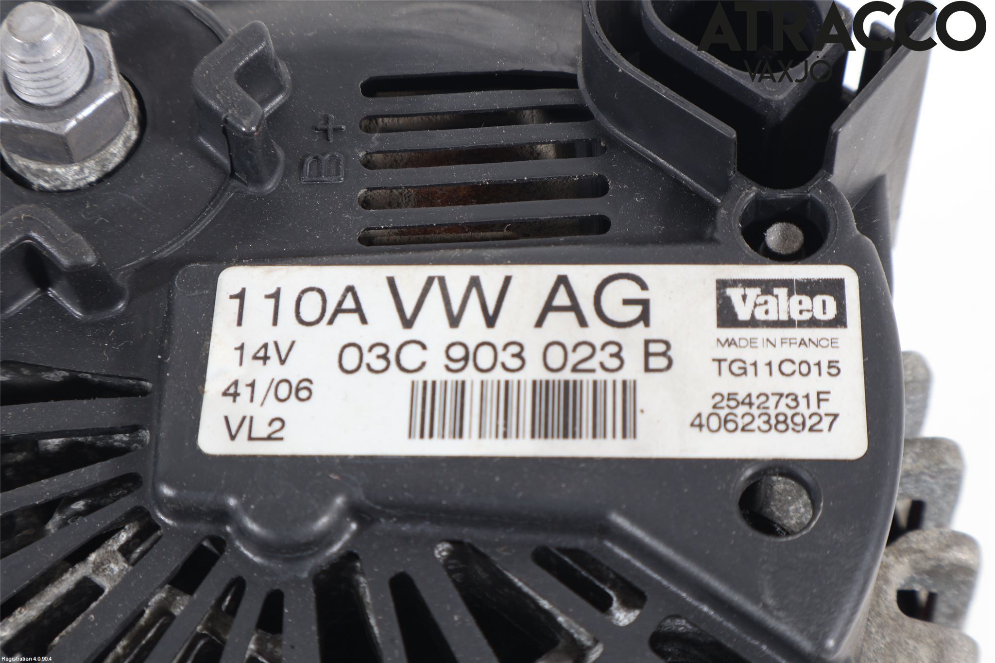 Volkswagen VW GOLF PLUS/CROSS GOLF 04-14 Generator