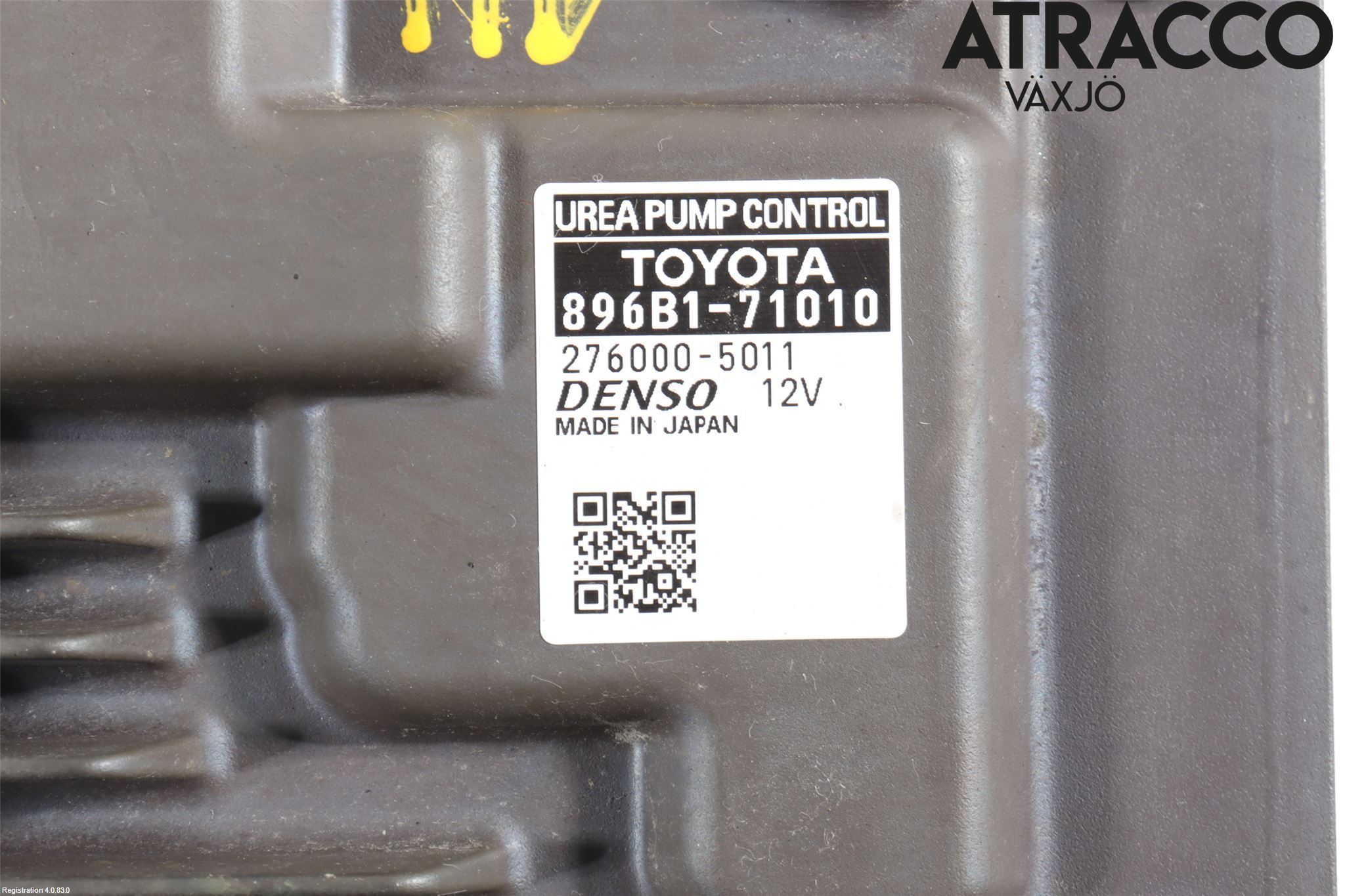 Toyota HILUX 16- Styrenhet Bränslepump