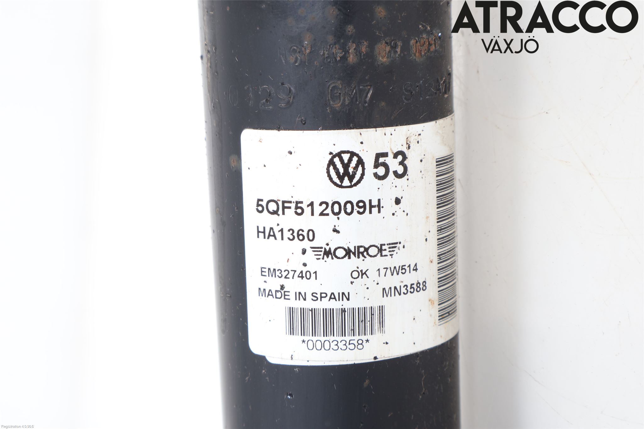 Volkswagen VW TIGUAN 16-24 Stötdämpare Bak