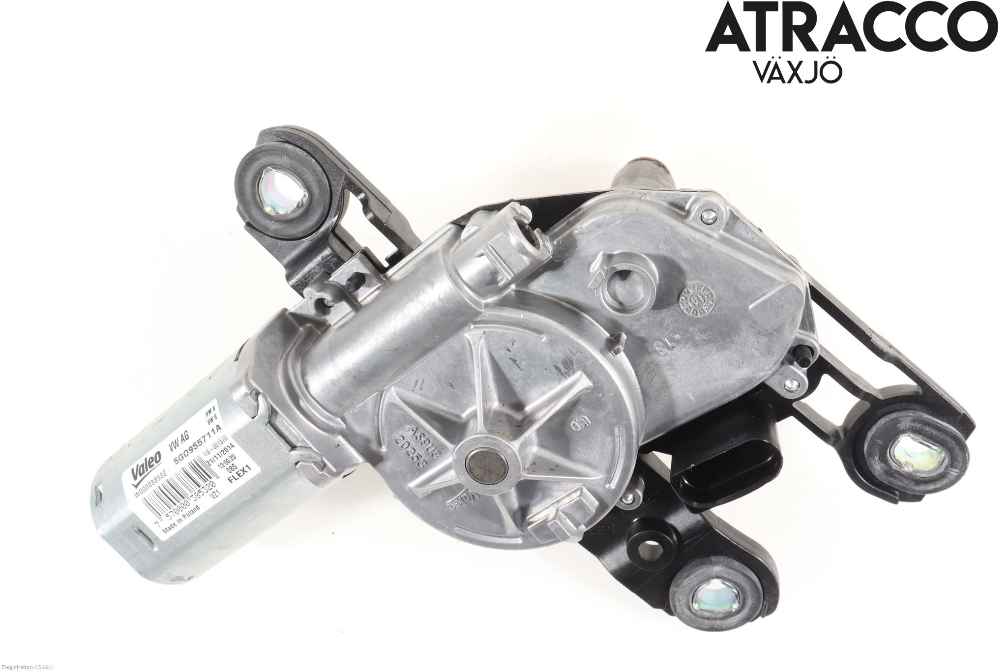 Volkswagen VW PASSAT 15-19 Torkarmotor Baklucka