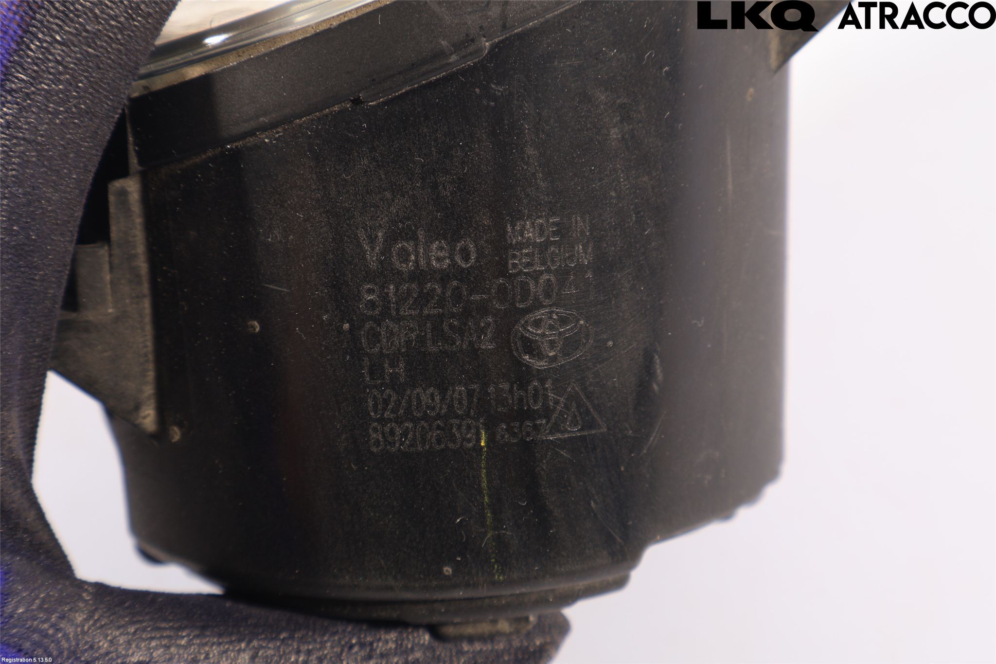 Toyota AURIS 07-09 Dimljus-Varselljus Fram