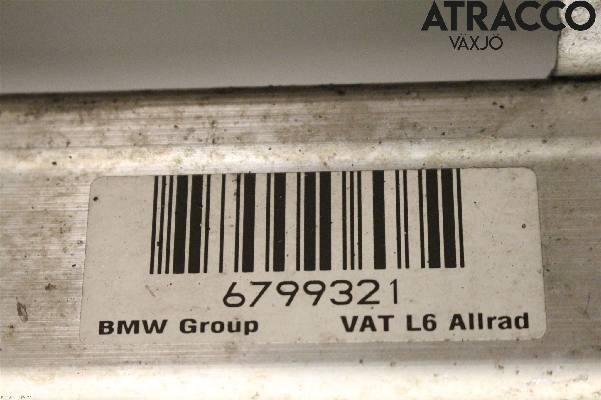 BMW 5 F10/F11/F18 09-17 Framvagnsbalk
