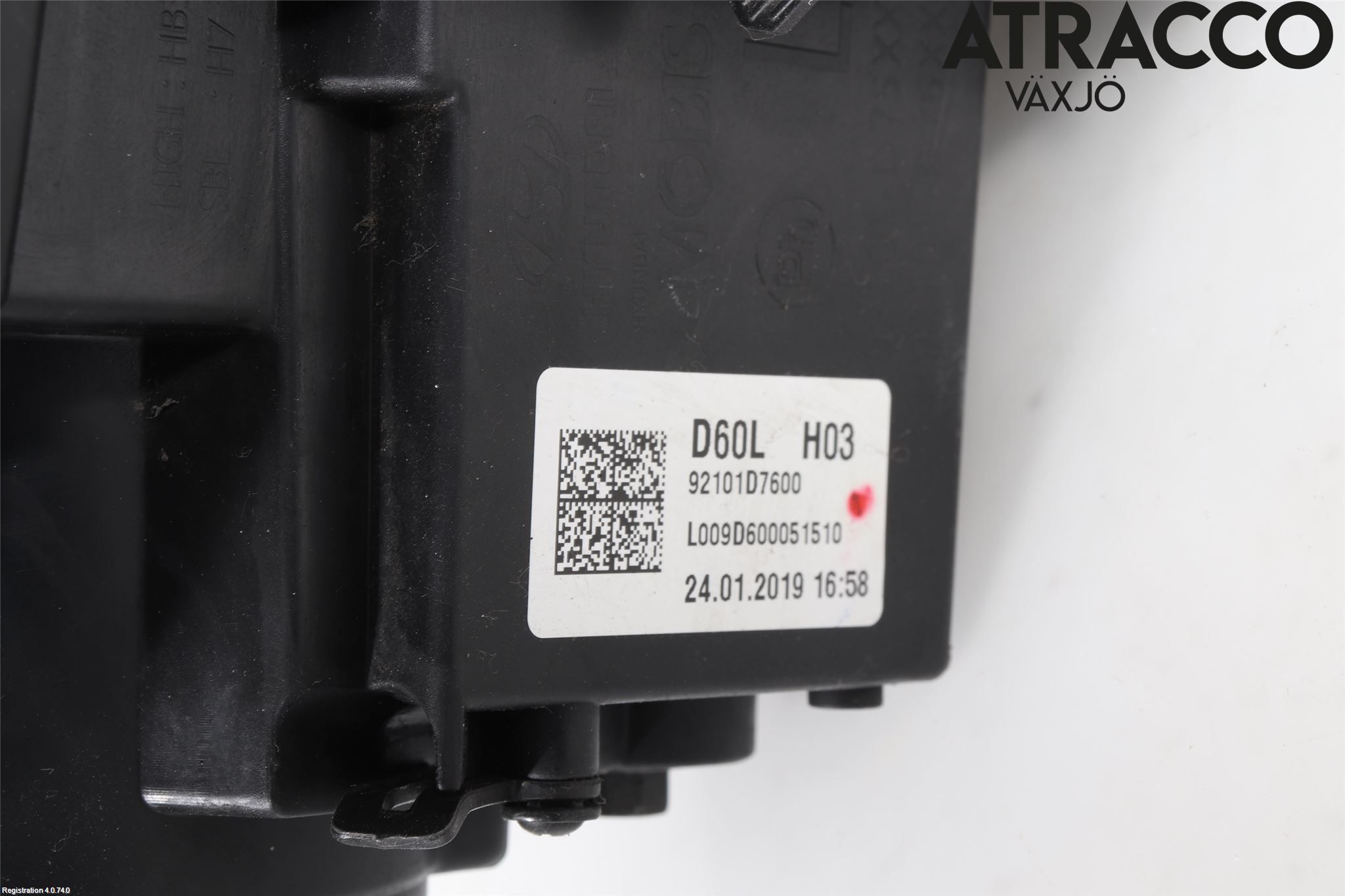 Hyundai TUCSON 05- Strålkastare Vänster