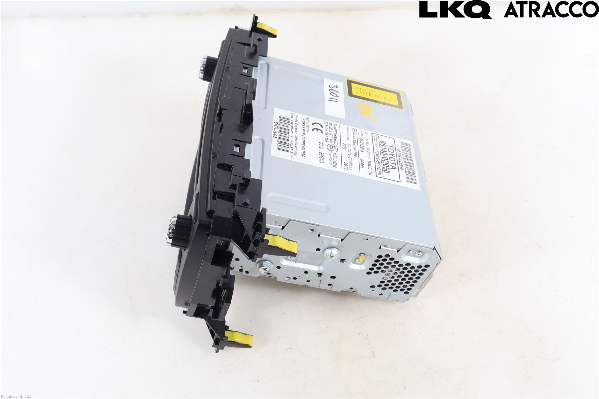 Toyota YARIS XP130 12-14 Cd Radio - Multimediapanel