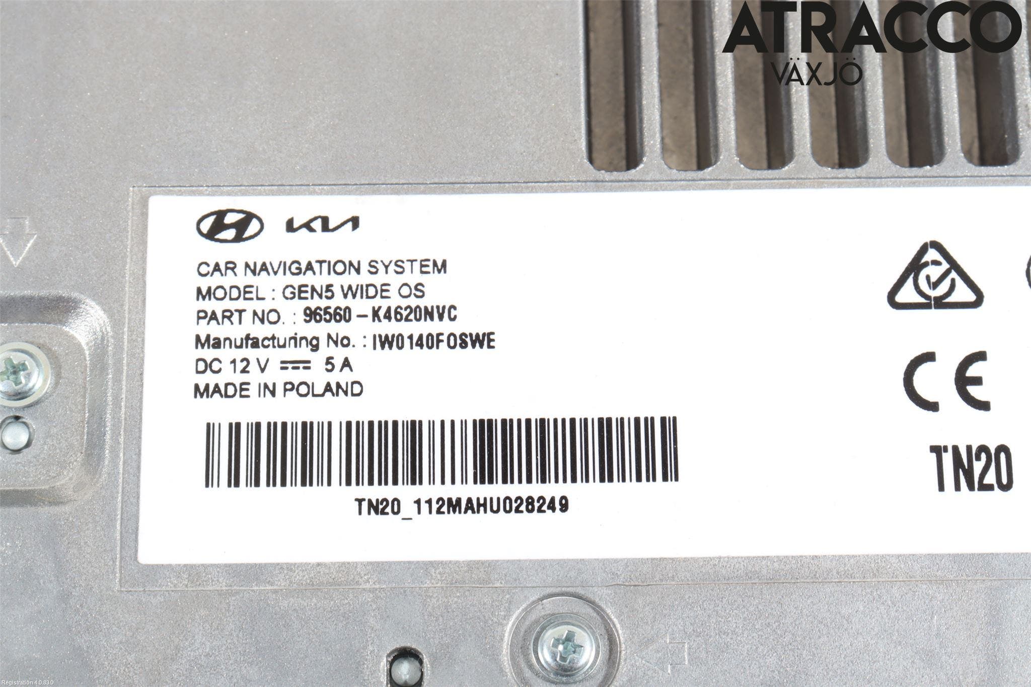 Hyundai KONA/ELECTRIC OS 18-23 Cd Radio - Multimediapanel