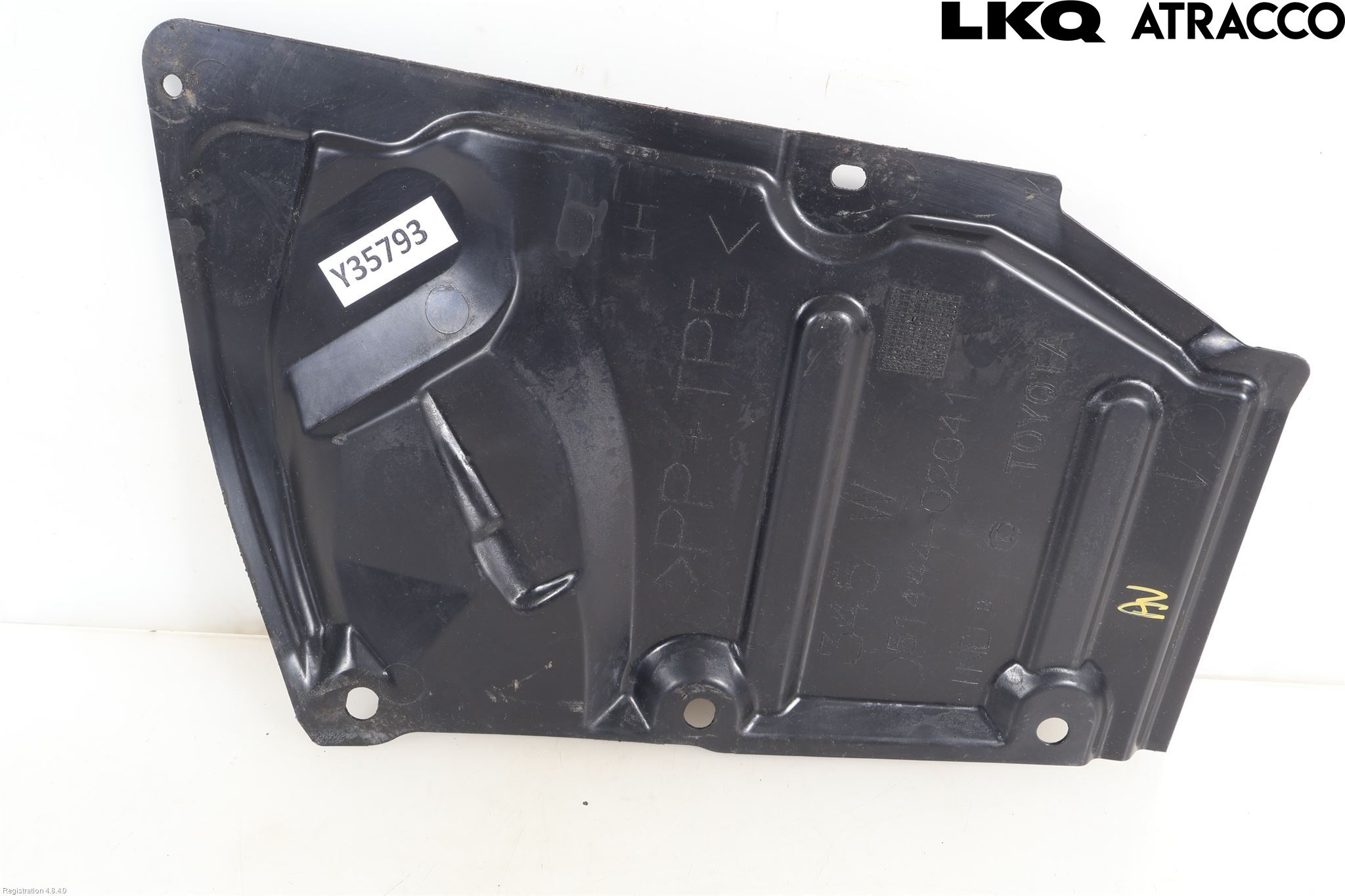 Toyota AVENSIS 09-15 Hasplåt Plåt-Plast