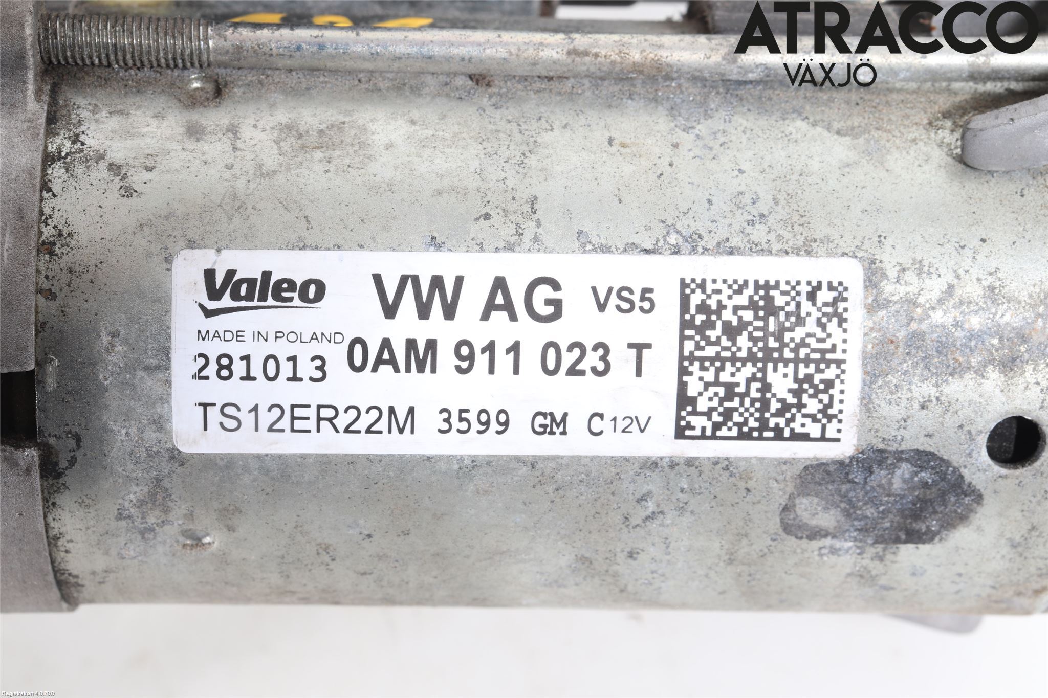 Volkswagen VW POLO 10-17 Startmotor