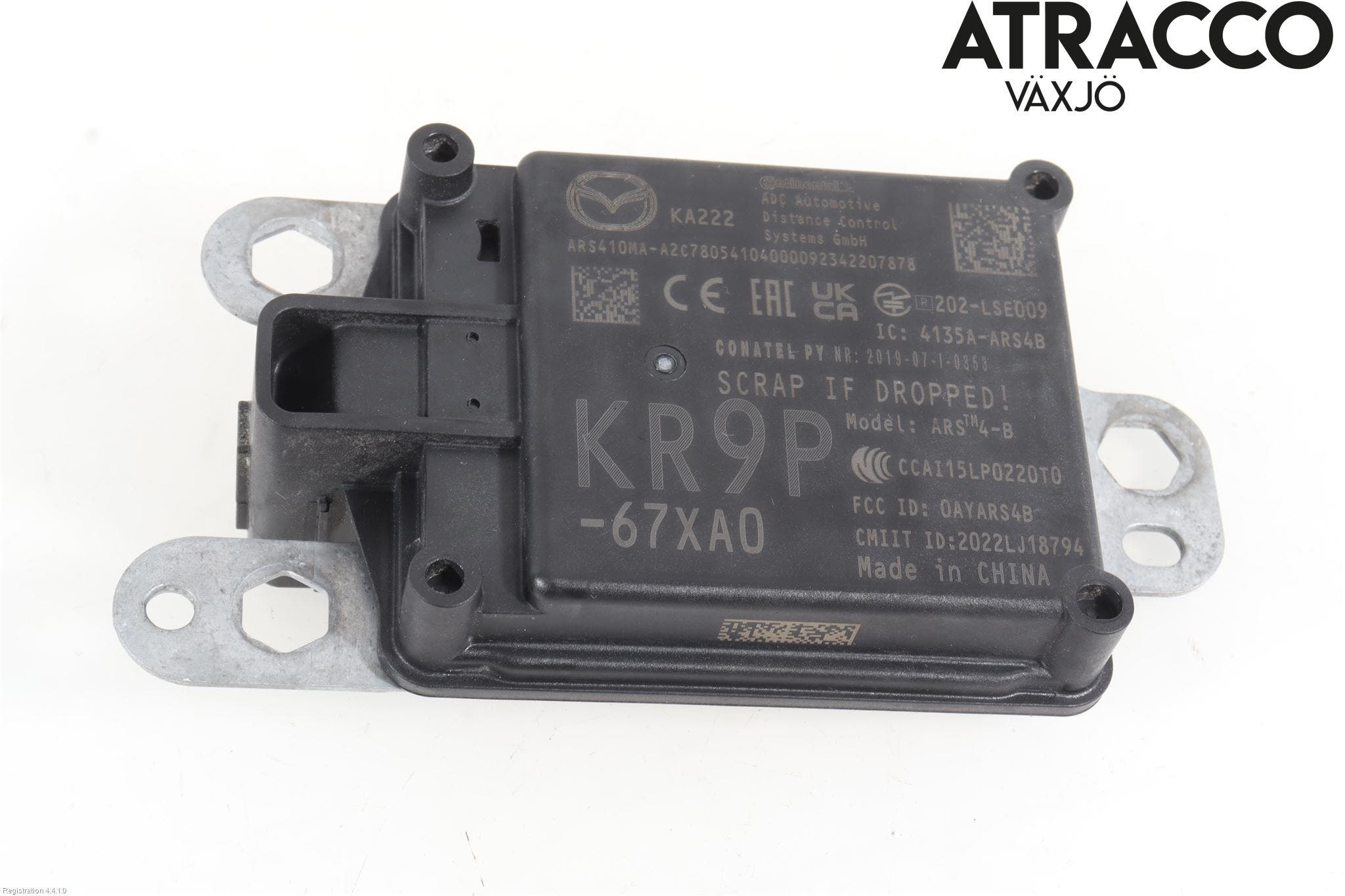 Mazda CX-60 22- Farthåll Givare