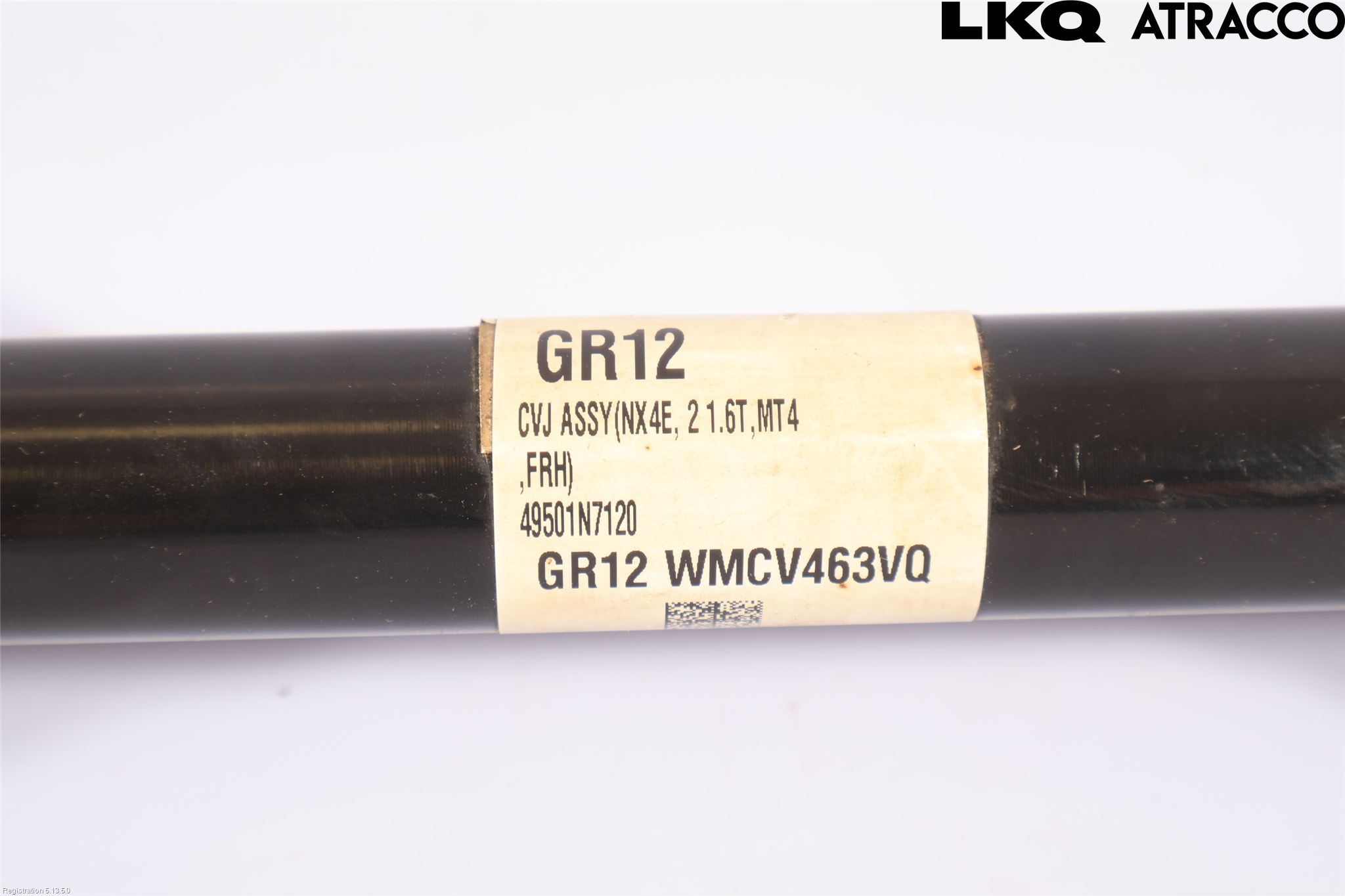 Hyundai TUCSON 05- Drivaxel Fram Höger