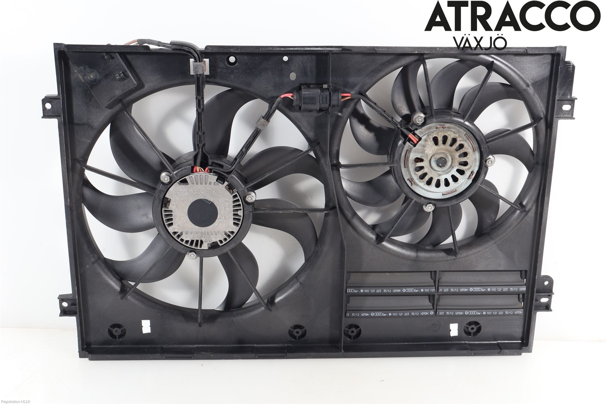 Volkswagen VW GOLF VI 09-13 Kylfläktkåpa