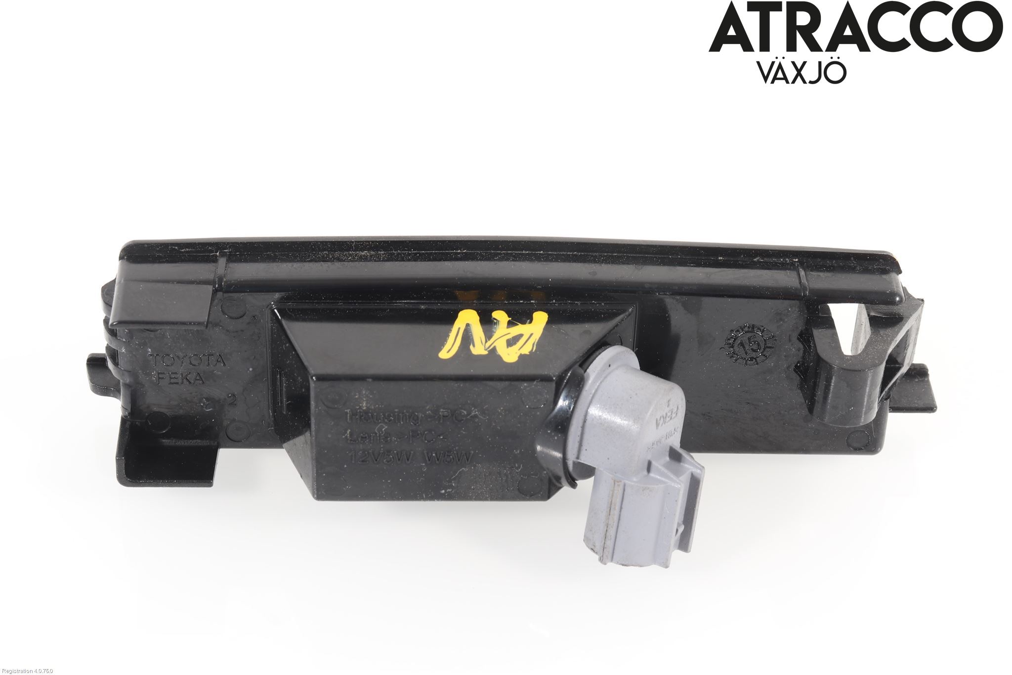 Toyota AURIS 13-19 Skylt Belysning