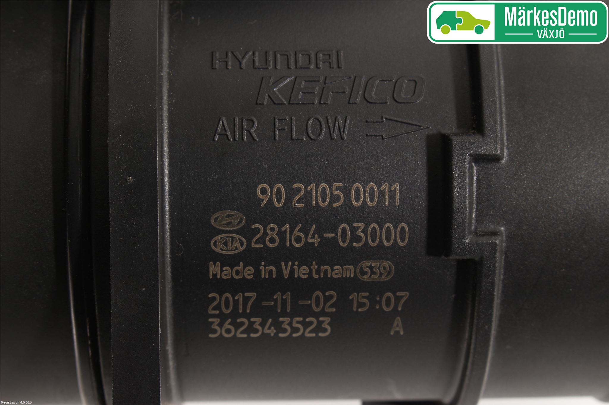 Hyundai IONIQ AE 17-22 Injluftmassamätare