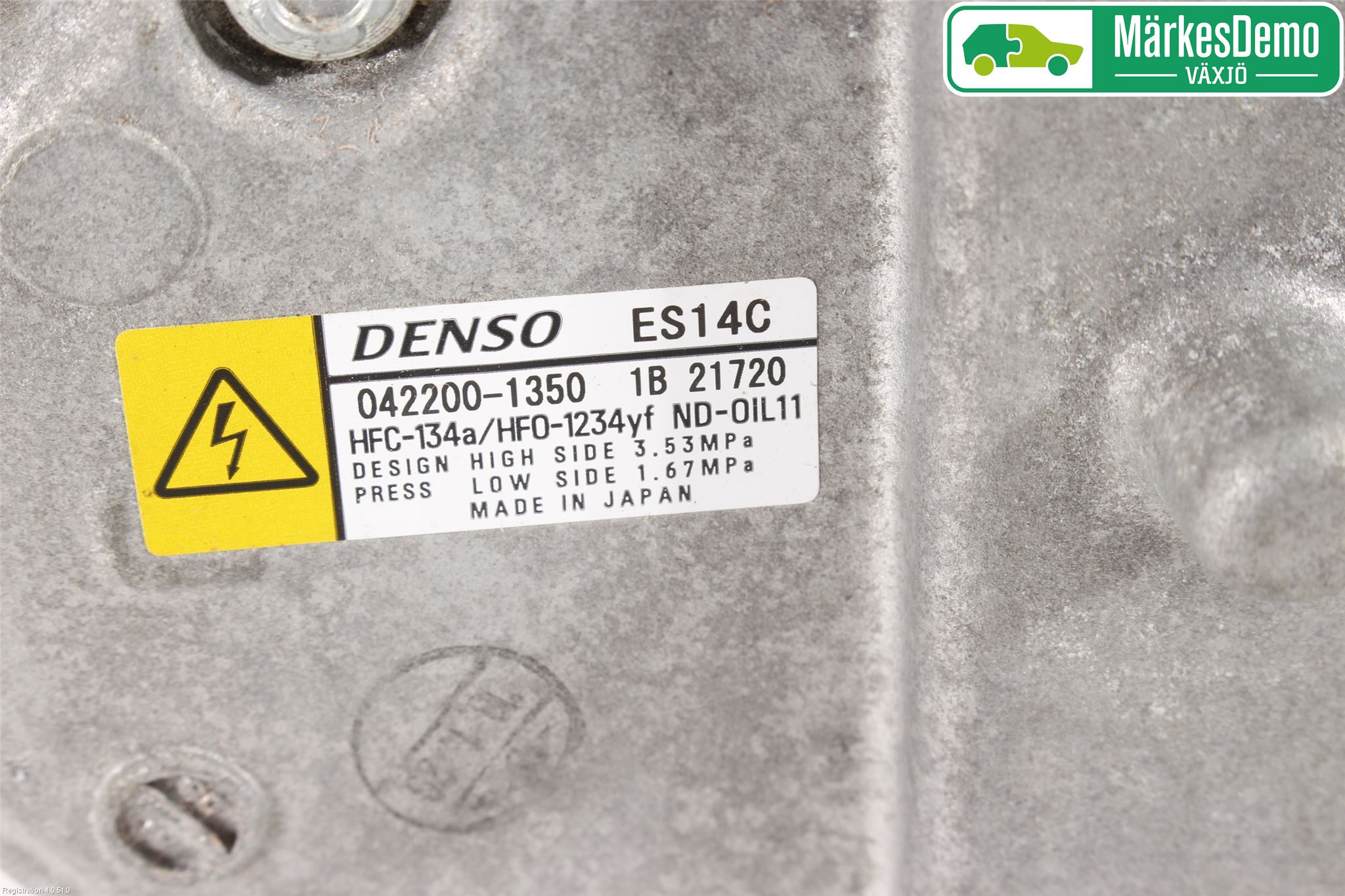 Toyota YARIS XP130 15-20 Ac Kompressor