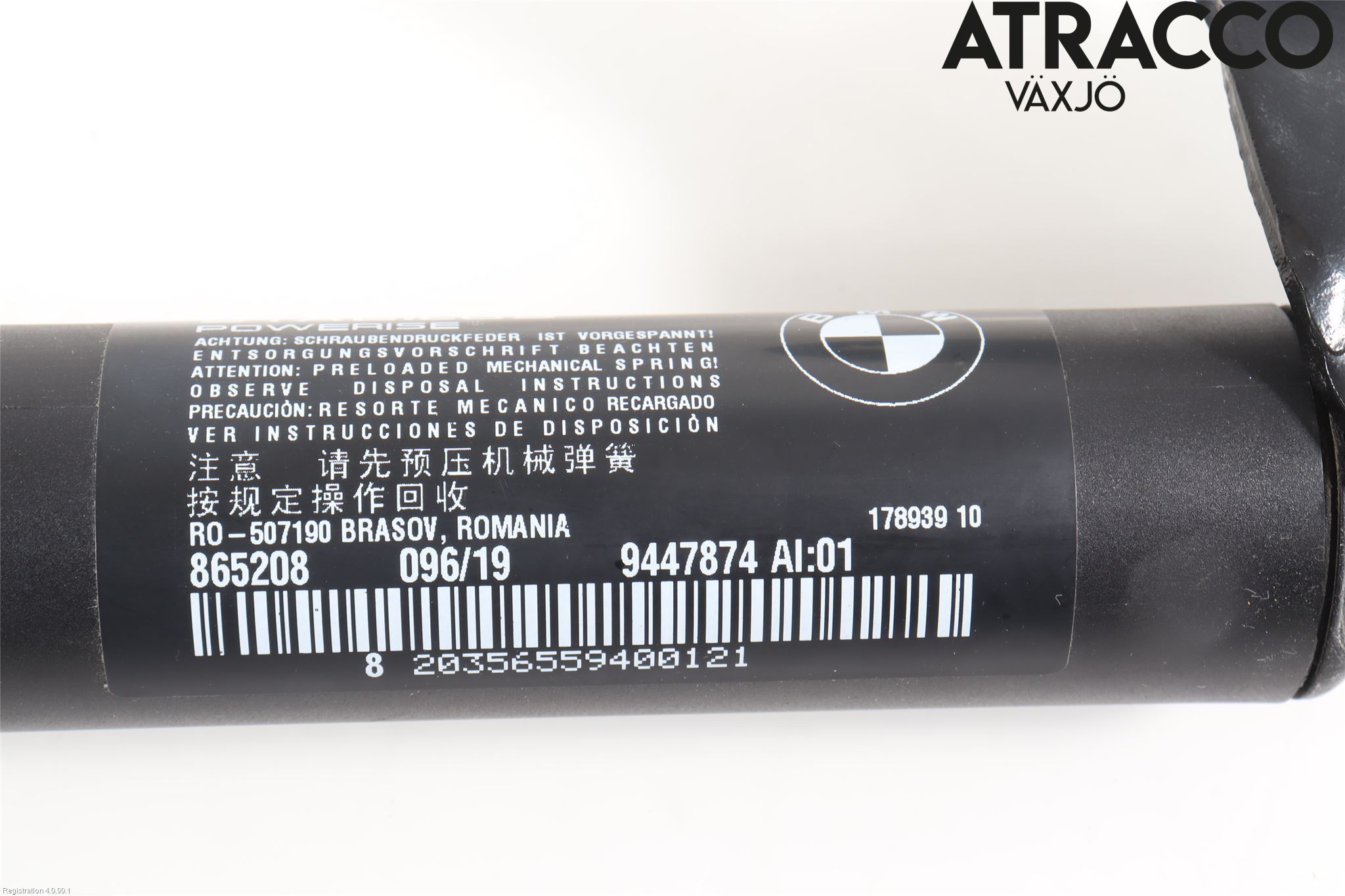 BMW 2 F45 Active Tourer 14-21 Bakluckeöppnare Automatisk