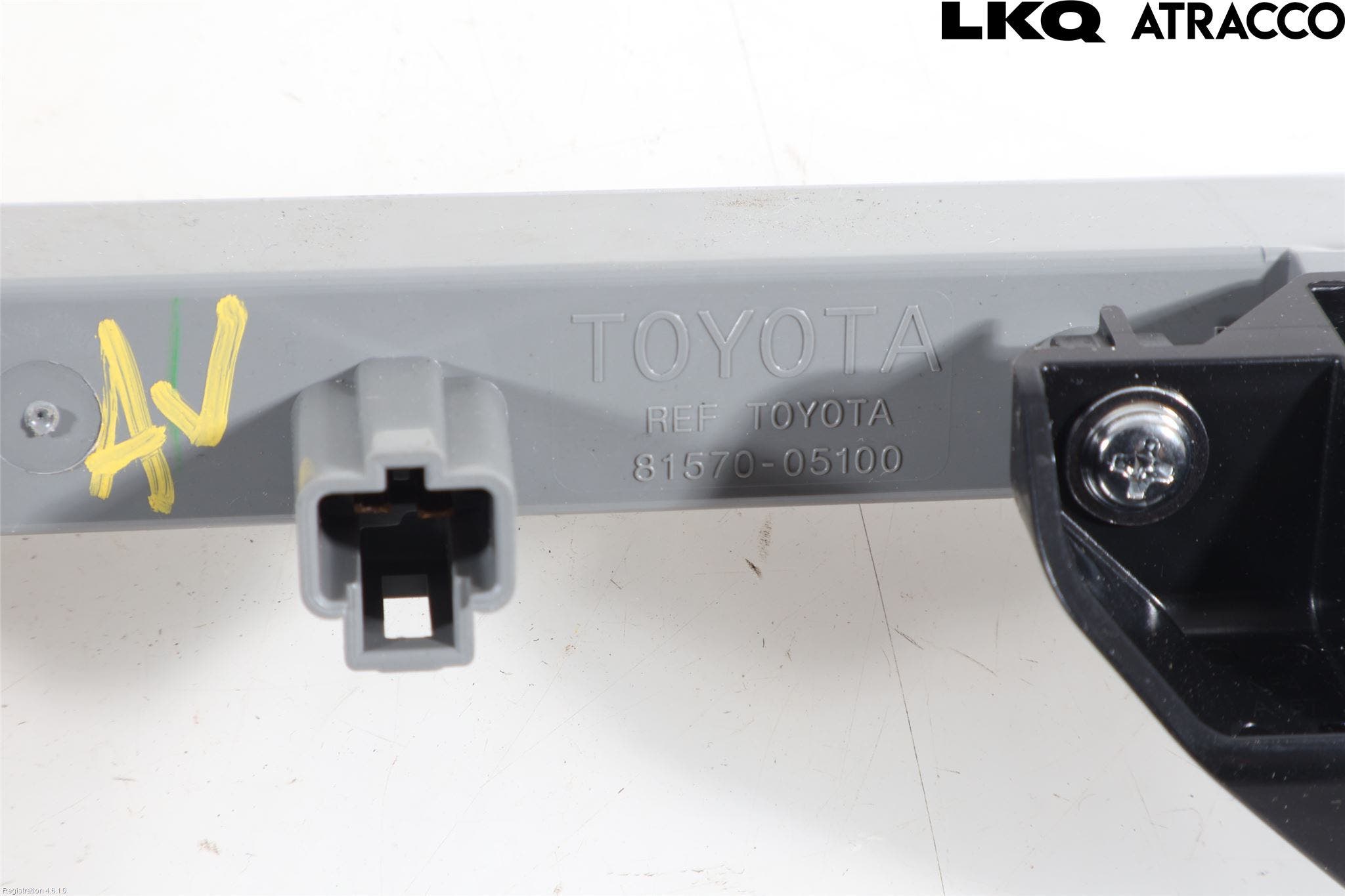 Toyota AURIS 13-19 Bromsljus Bakruta