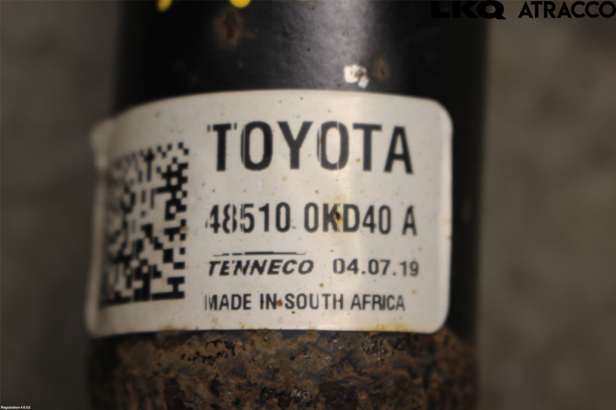 Toyota HILUX 16- Fjäderben Fram Höger