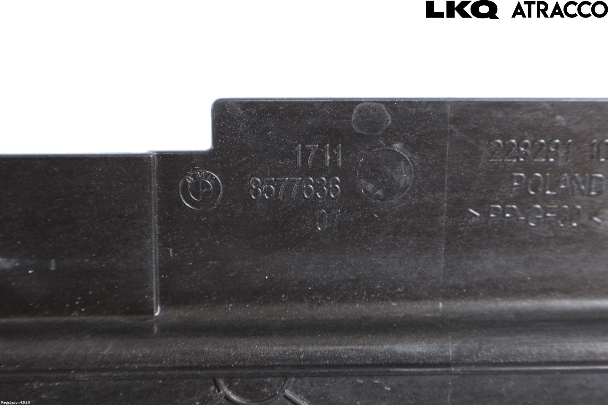 BMW 5 G30/G31/F90 17-23 Deflektor Plåt-Plast Kylning